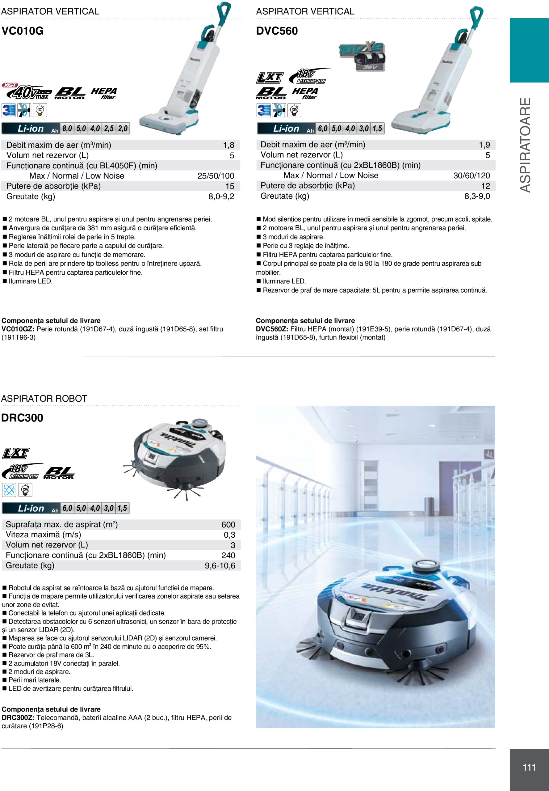 makita - Catalog Makita - Catalog Mașini Profesionale 2025 valabil din 01.01. - 31.12. - page: 111 makita - Catalog Makita - Catalog Mașini Profesionale 2025 valabil din 01.01. - 31.12. - page: 111