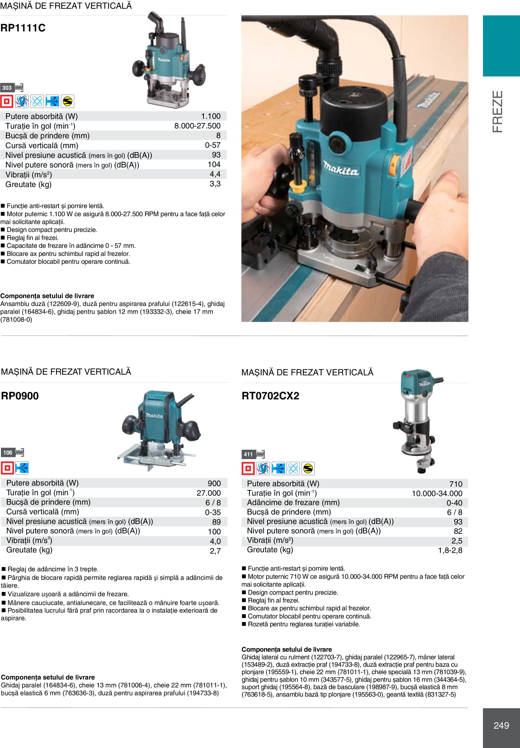 makita - Catalog Makita - Catalog Mașini Profesionale 2025 valabil din 01.01. - 31.12. - page: 249 makita - Catalog Makita - Catalog Mașini Profesionale 2025 valabil din 01.01. - 31.12. - page: 249
