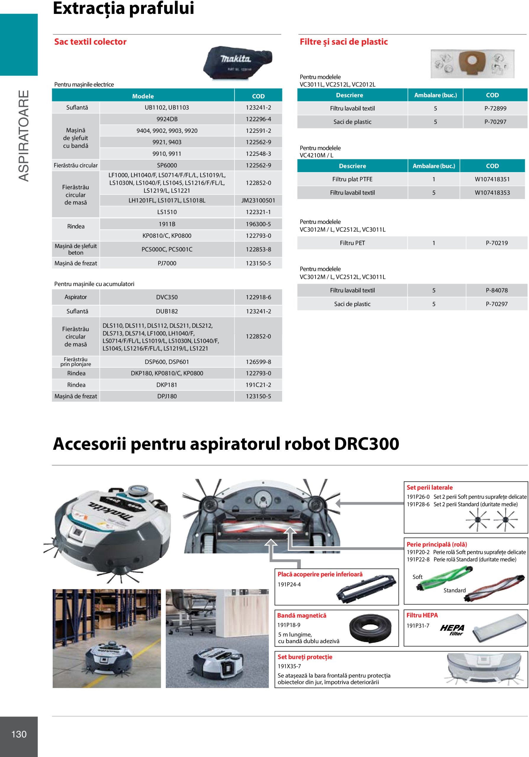 makita - Catalog Makita - Catalog Mașini Profesionale 2025 valabil din 01.01. - 31.12. - page: 130 makita - Catalog Makita - Catalog Mașini Profesionale 2025 valabil din 01.01. - 31.12. - page: 130