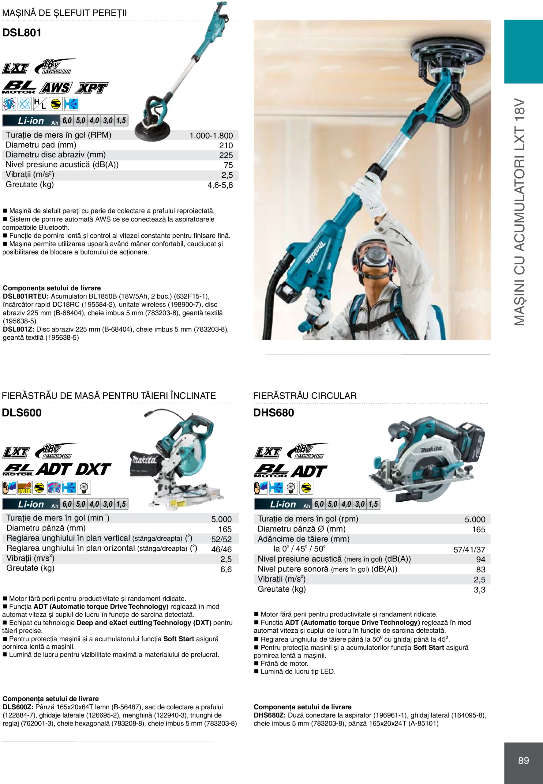 makita - Catalog Makita - Catalog Mașini Profesionale 2025 valabil din 01.01. - 31.12. - page: 89 makita - Catalog Makita - Catalog Mașini Profesionale 2025 valabil din 01.01. - 31.12. - page: 89