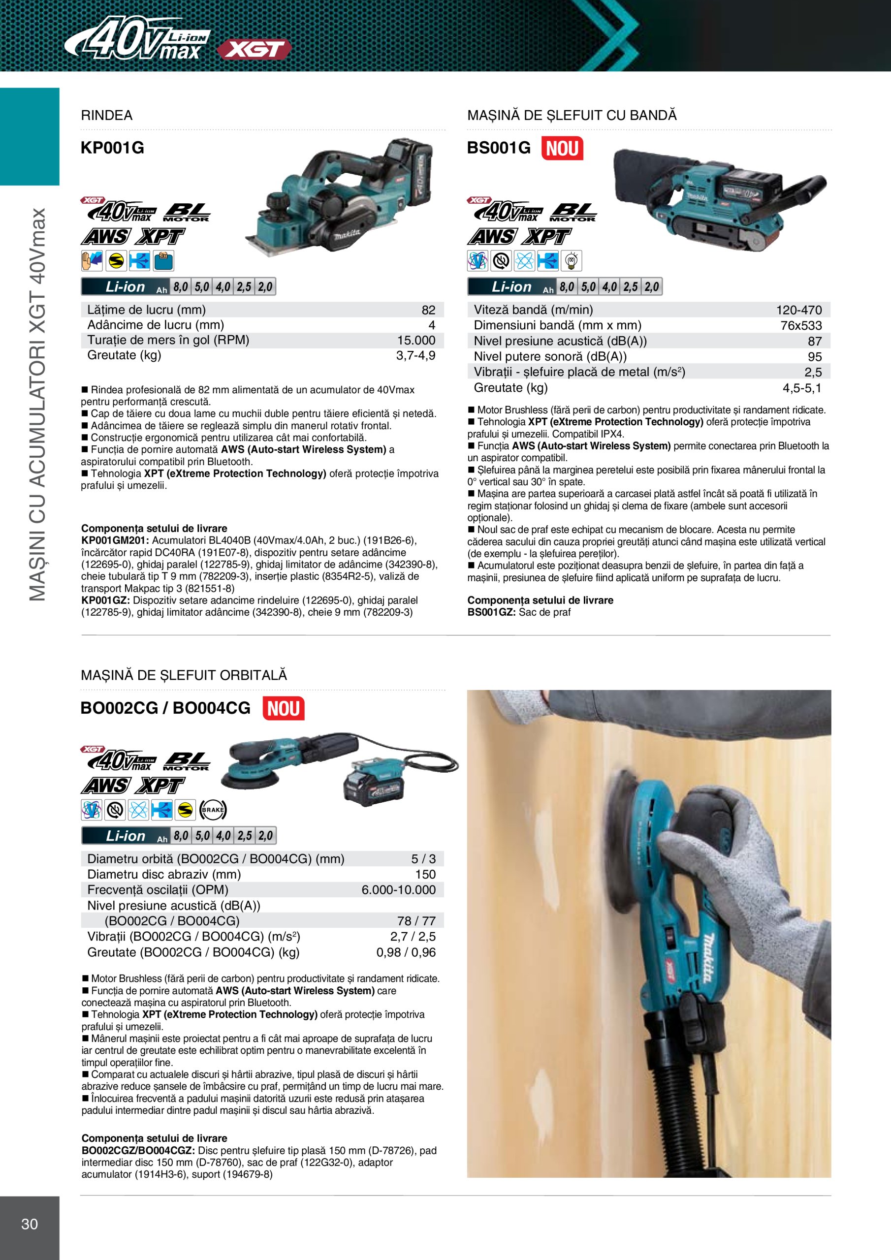makita - Catalog Makita - Catalog Mașini Profesionale 2025 valabil din 01.01. - 31.12. - page: 30 makita - Catalog Makita - Catalog Mașini Profesionale 2025 valabil din 01.01. - 31.12. - page: 30