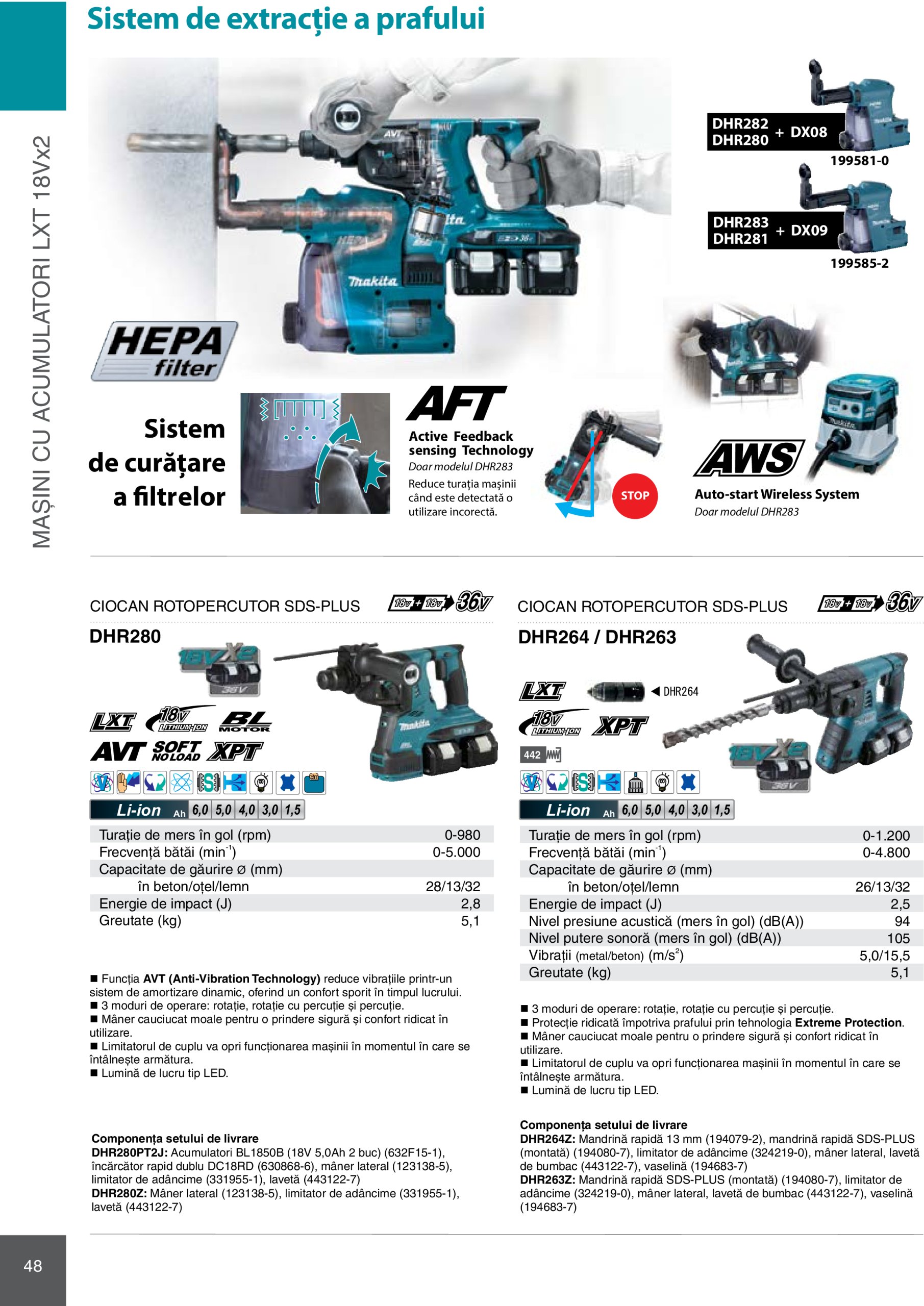 makita - Catalog Makita - Catalog Mașini Profesionale 2025 valabil din 01.01. - 31.12. - page: 48 makita - Catalog Makita - Catalog Mașini Profesionale 2025 valabil din 01.01. - 31.12. - page: 48