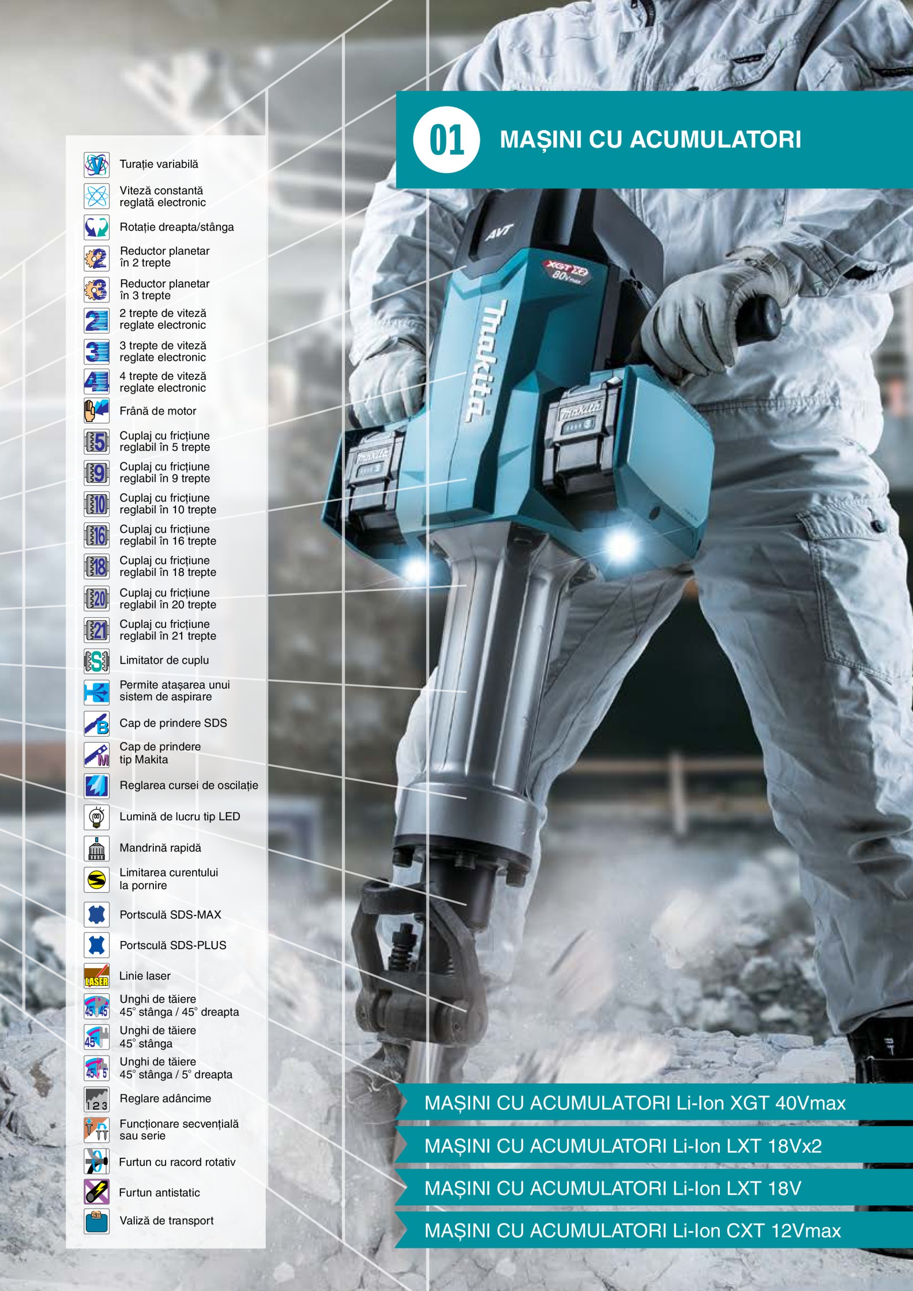 makita - Catalog Makita - Catalog Mașini Profesionale 2025 valabil din 01.01. - 31.12. - page: 9 makita - Catalog Makita - Catalog Mașini Profesionale 2025 valabil din 01.01. - 31.12. - page: 9