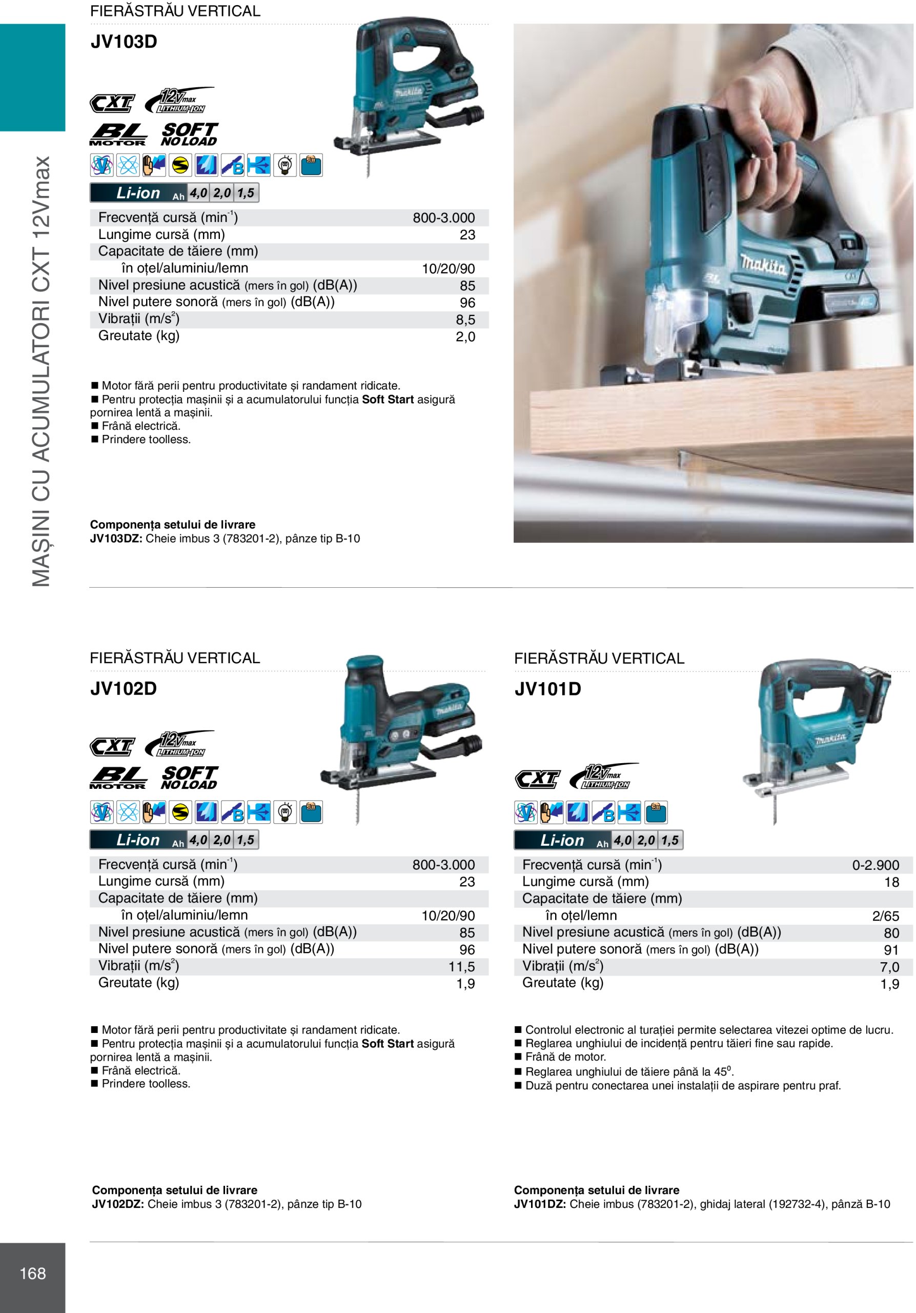 makita - Catalog Makita - Catalog Mașini Profesionale 2025 valabil din 01.01. - 31.12. - page: 168 makita - Catalog Makita - Catalog Mașini Profesionale 2025 valabil din 01.01. - 31.12. - page: 168