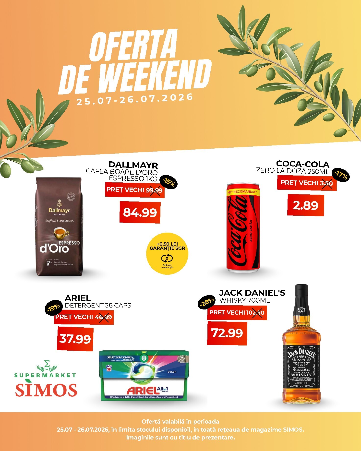 simos - Simos - Weekend pliante pentru săptămâna viitoare de la sâmbătă 25.07.2026 până la duminică 26.07.2026 - page: 1