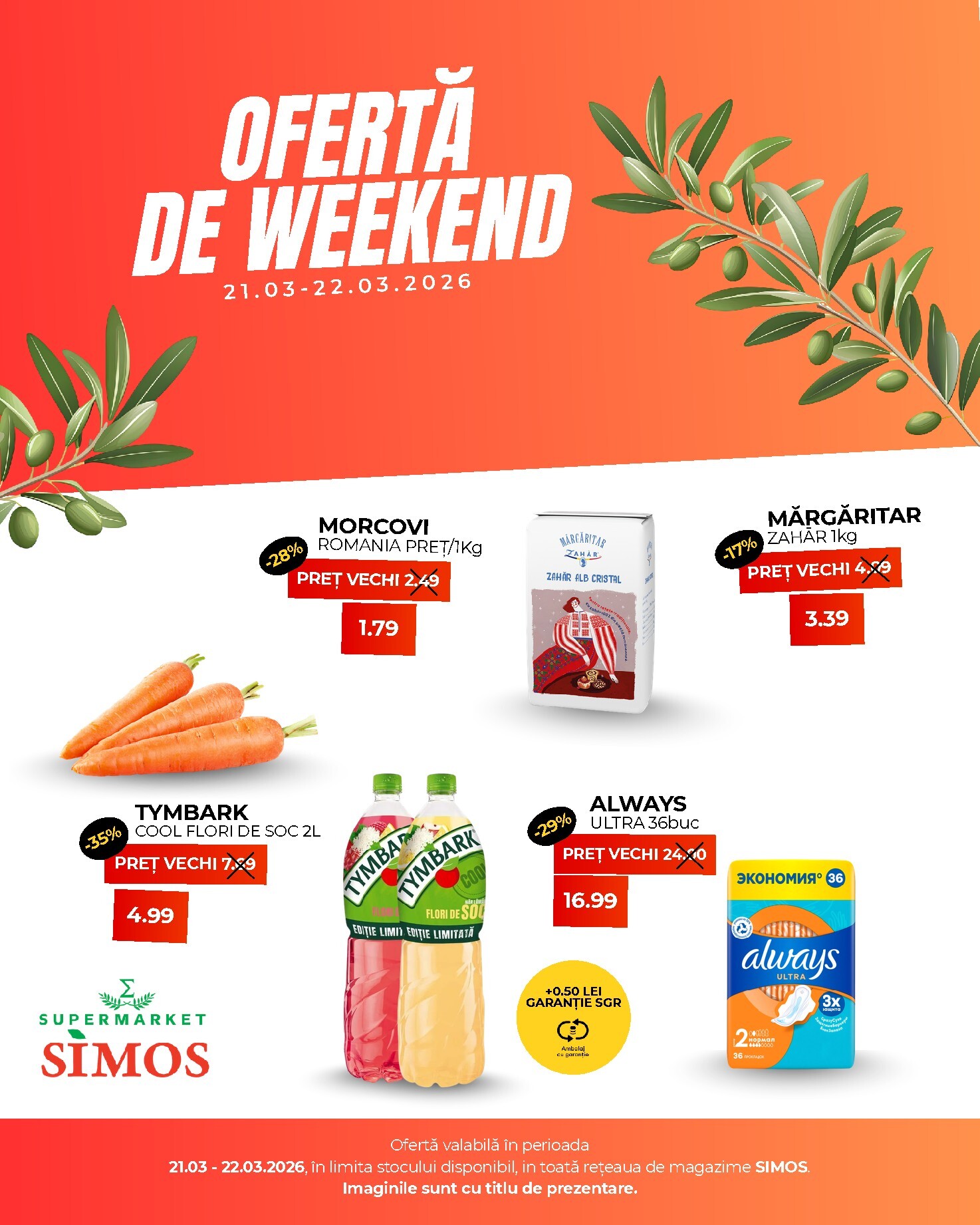 simos - Catalog Simos - Weekend online – oferte valabile din 21.03.2026 - page: 1