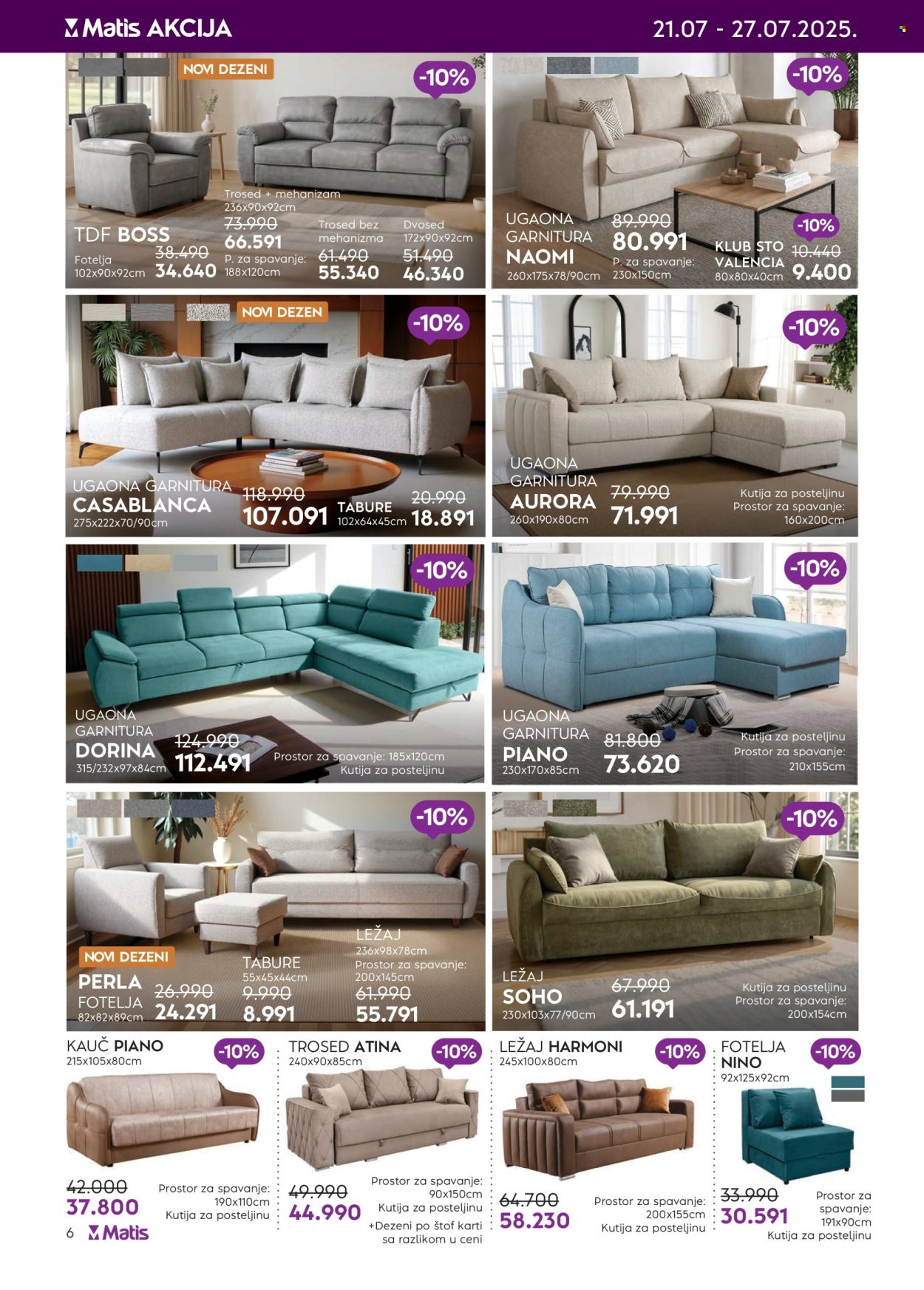 matis - Matis katalog - 21.07.-27.07.2025 - page: 6