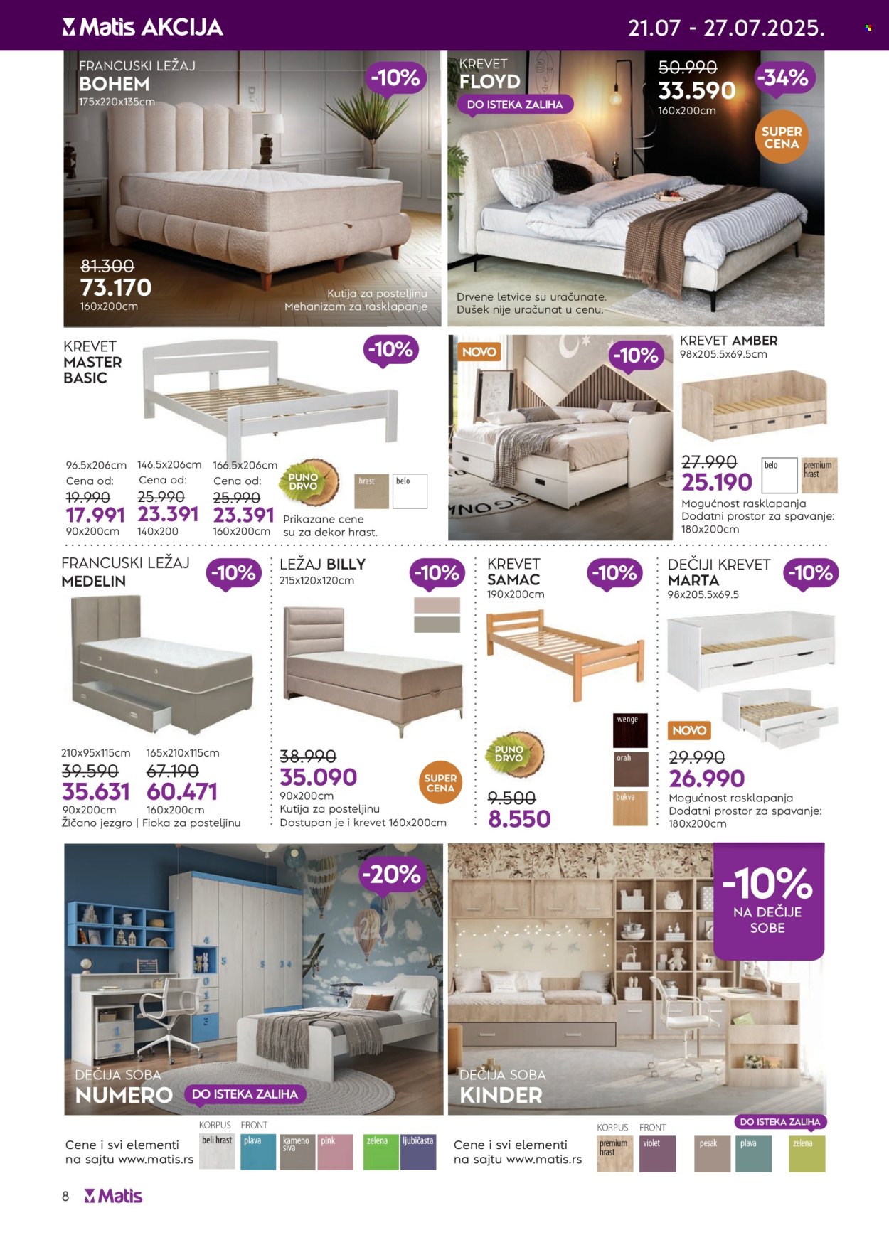matis - Matis katalog - 21.07.-27.07.2025 - page: 8
