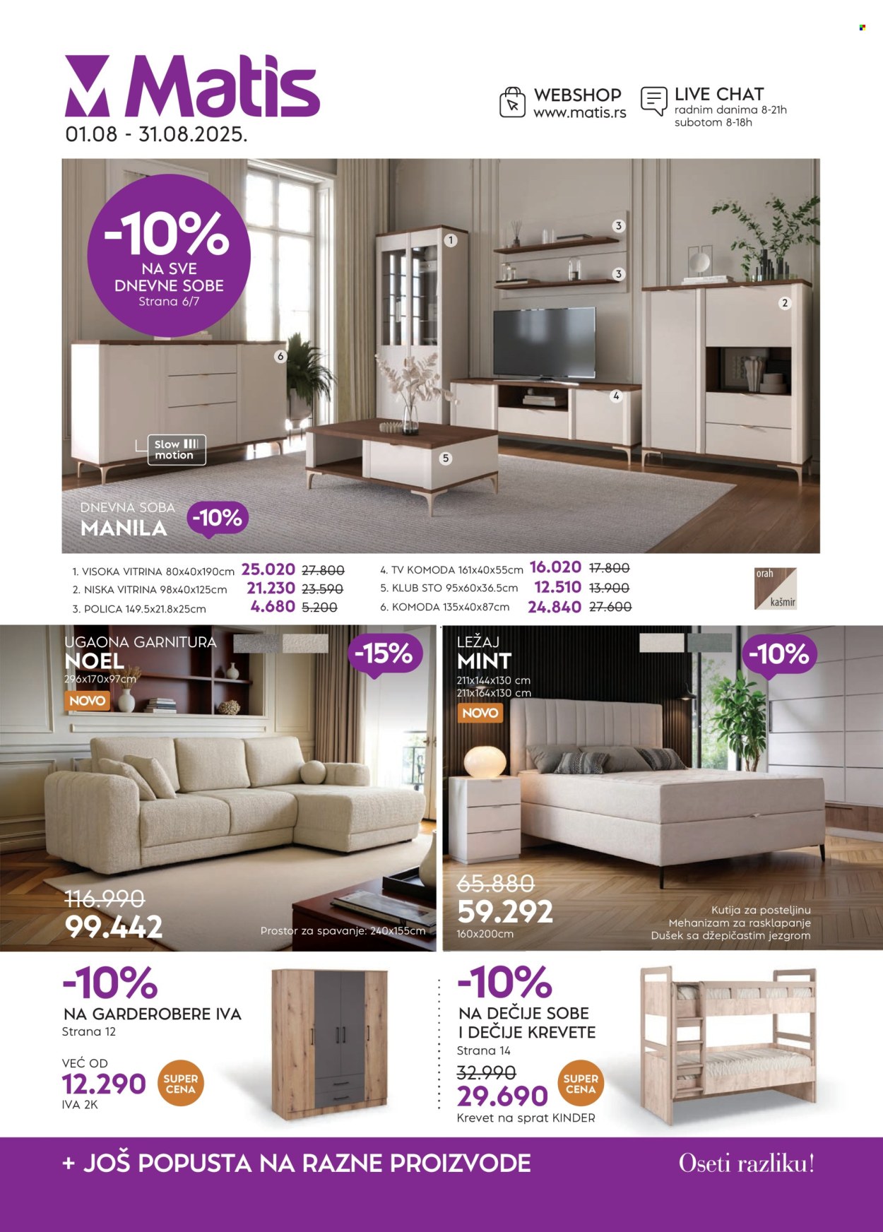 matis - Matis katalog - 01.08.-31.08.2025