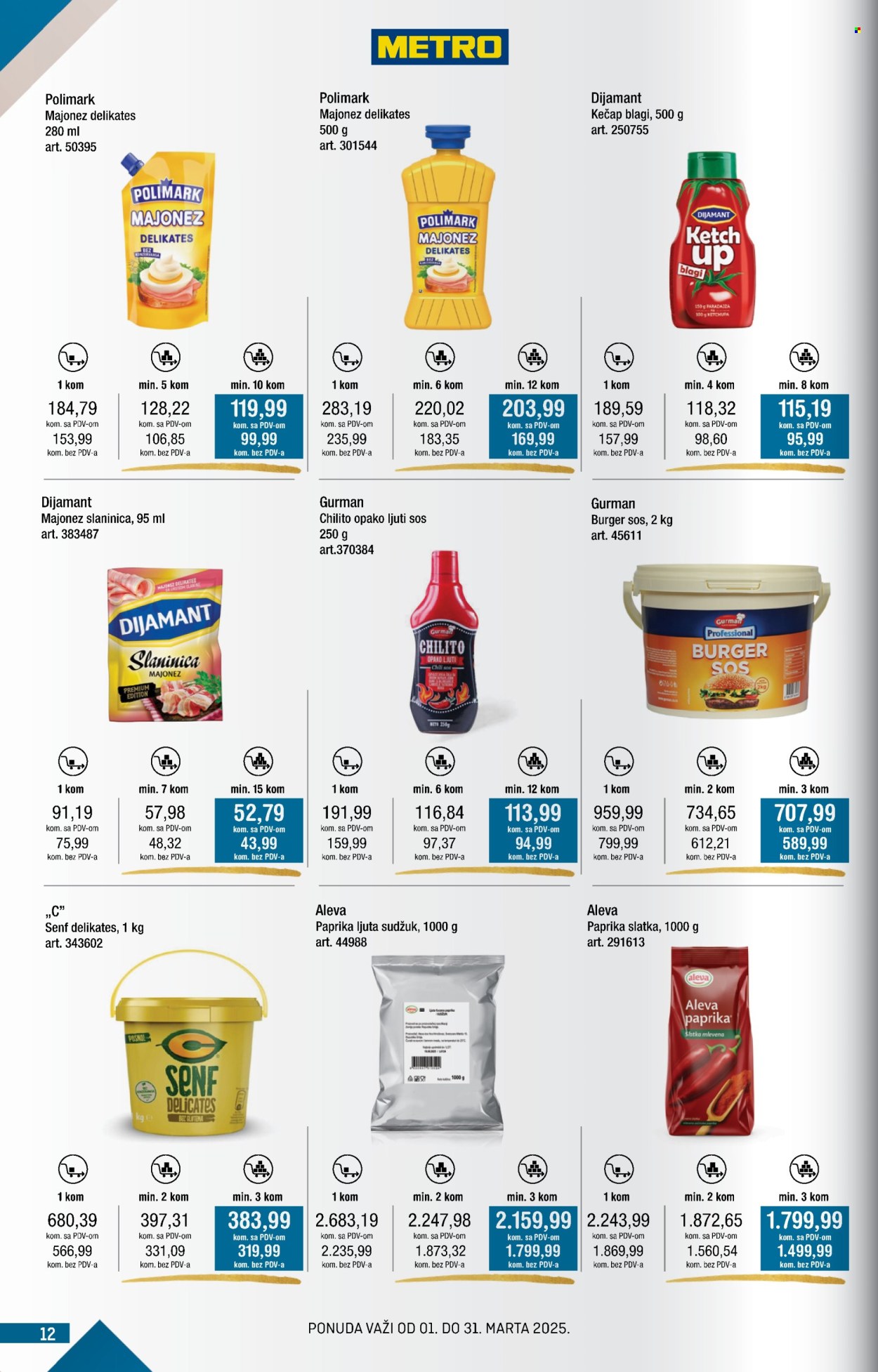 metro - Metro katalog - 01.03.-31.03.2025 - page: 12