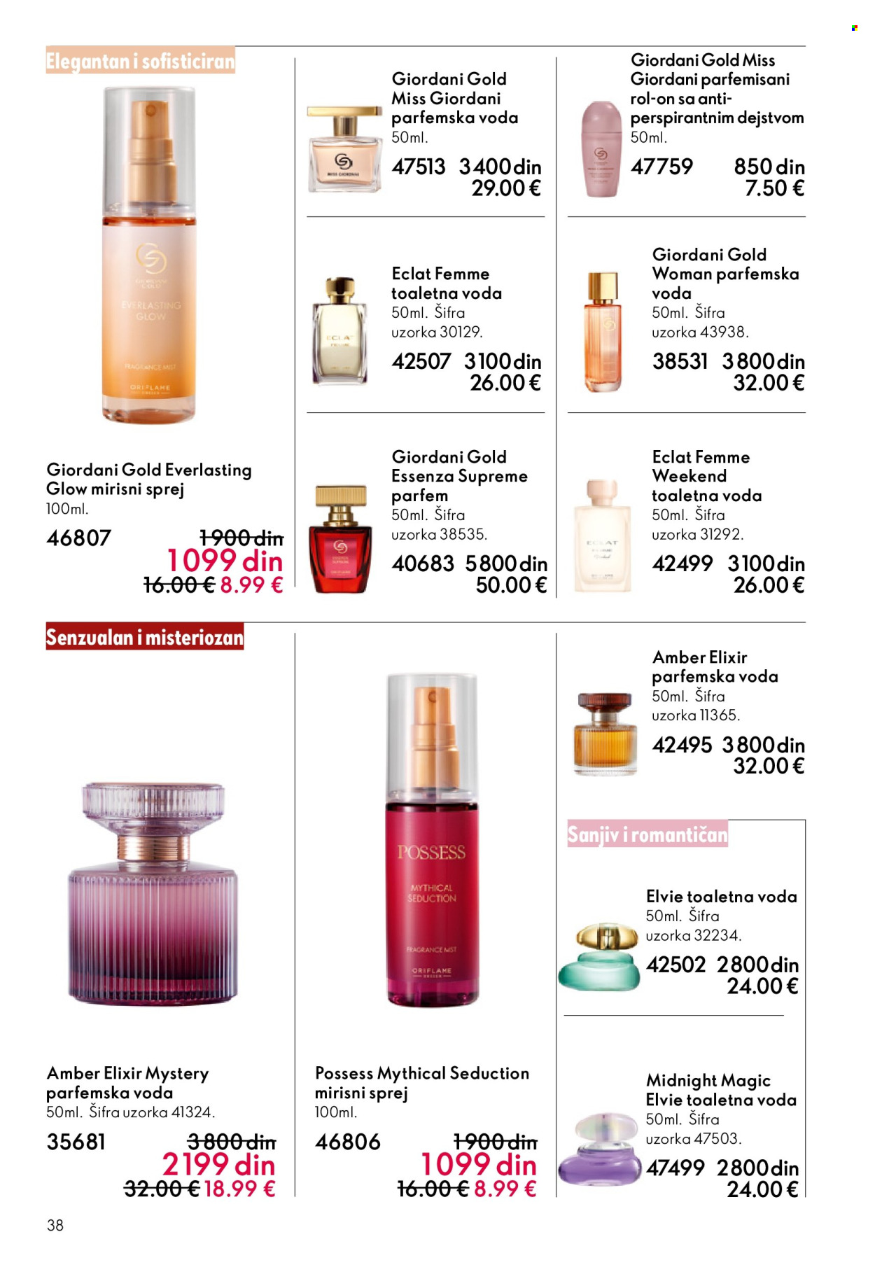 oriflame - Oriflame katalog - 03.06.-23.06.2026 - page: 38