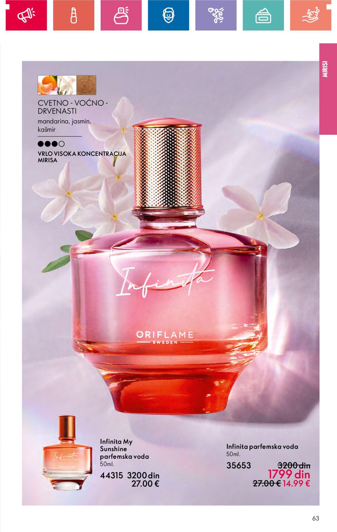 oriflame - Oriflame katalog - najnovije akcije 03.10.2024 - 23.10.2024 - page: 63 oriflame - Oriflame katalog - najnovije akcije 03.10.2024 - 23.10.2024 - page: 63