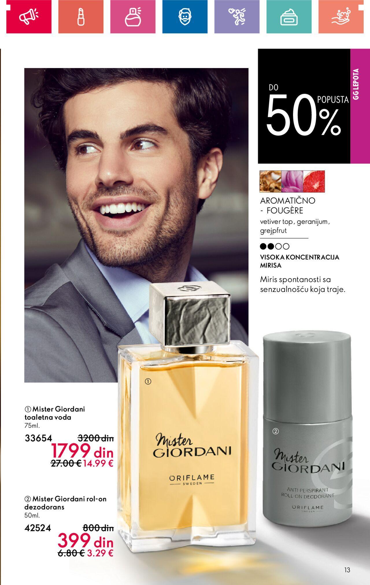 oriflame - Oriflame katalog - najnovije akcije 24.10.2024 - 13.11.2024 - page: 13 oriflame - Oriflame katalog - najnovije akcije 24.10.2024 - 13.11.2024 - page: 13