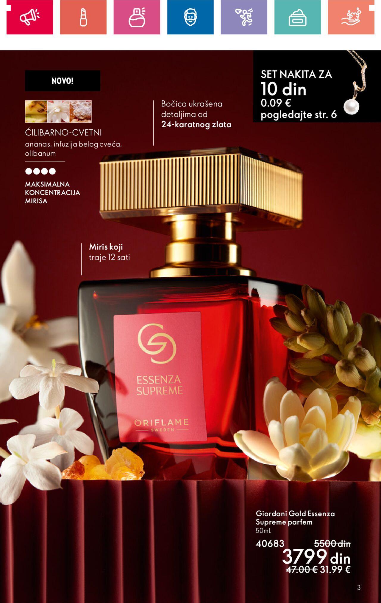 oriflame - Oriflame katalog - najnovije akcije 24.10.2024 - 13.11.2024 - page: 3 oriflame - Oriflame katalog - najnovije akcije 24.10.2024 - 13.11.2024 - page: 3
