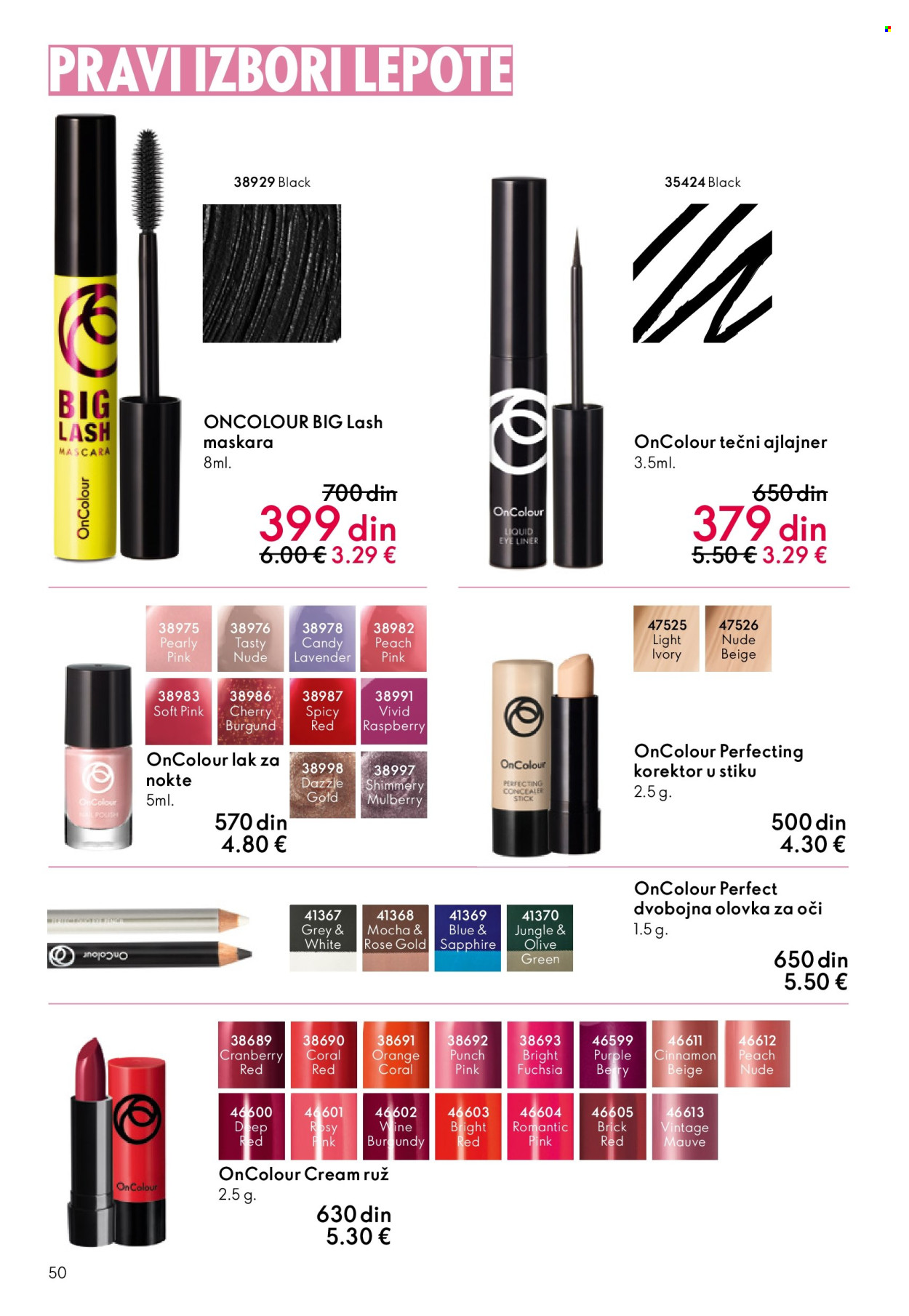 oriflame - Oriflame katalog - 08.10.-28.10.2025 - page: 50