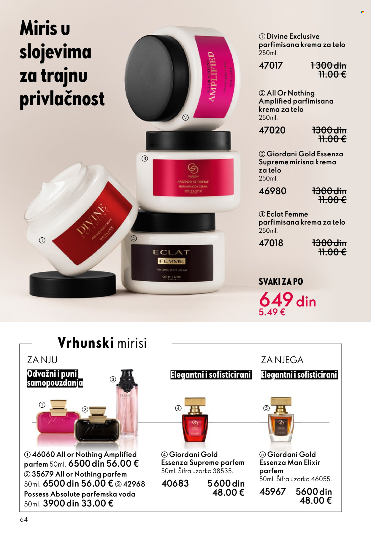 oriflame - Oriflame katalog - 29.10.-18.11.2025 - page: 64