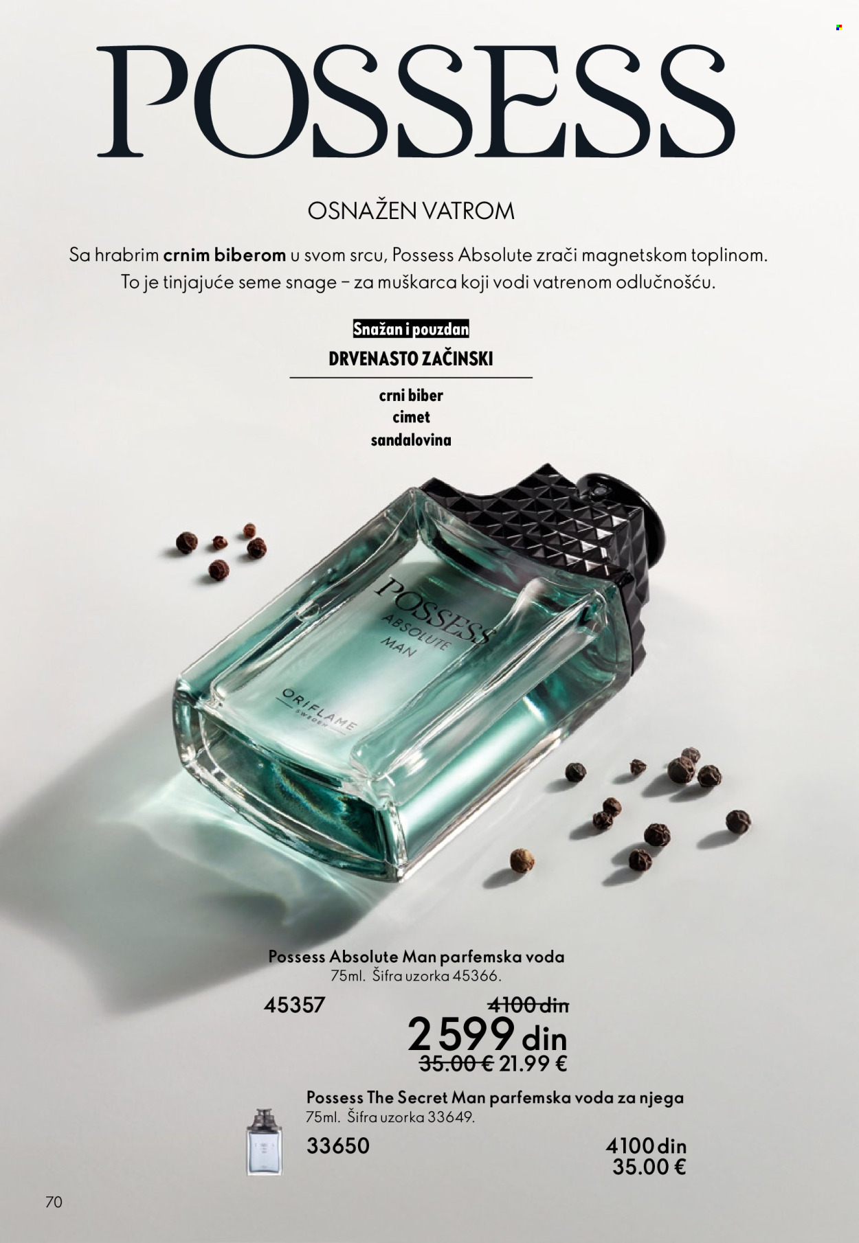 oriflame - Oriflame katalog - 01.04.-21.04.2026 - page: 70