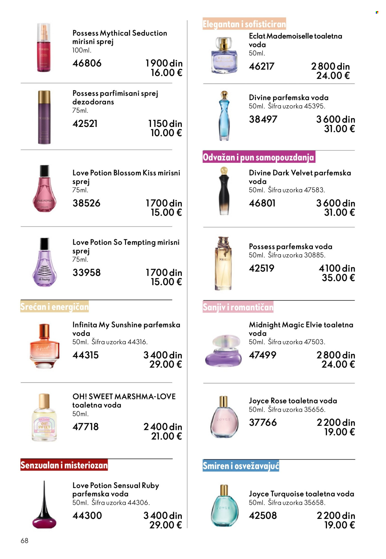 oriflame - Oriflame katalog - 01.04.-21.04.2026 - page: 68