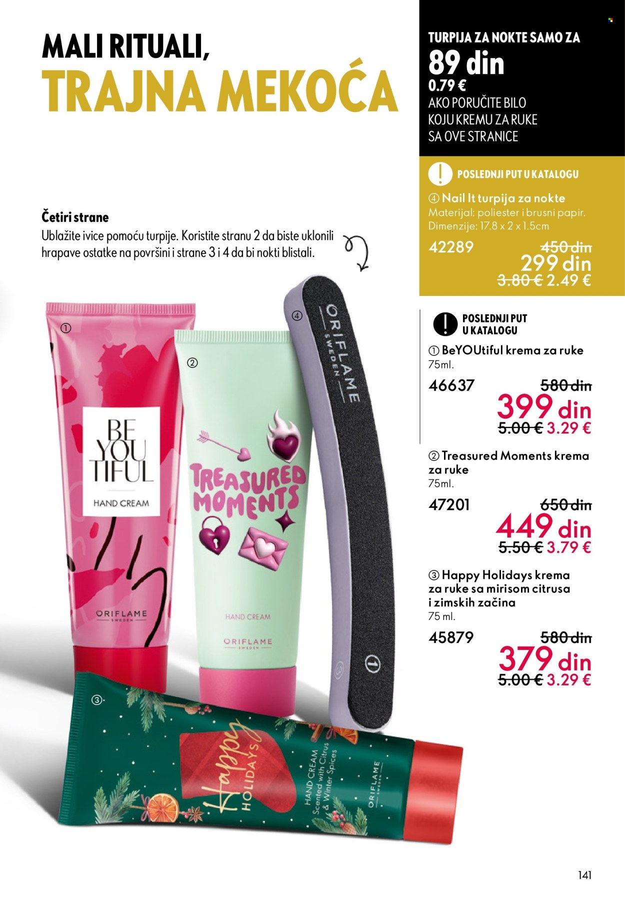 oriflame - Oriflame katalog - 01.04.-21.04.2026 - page: 141