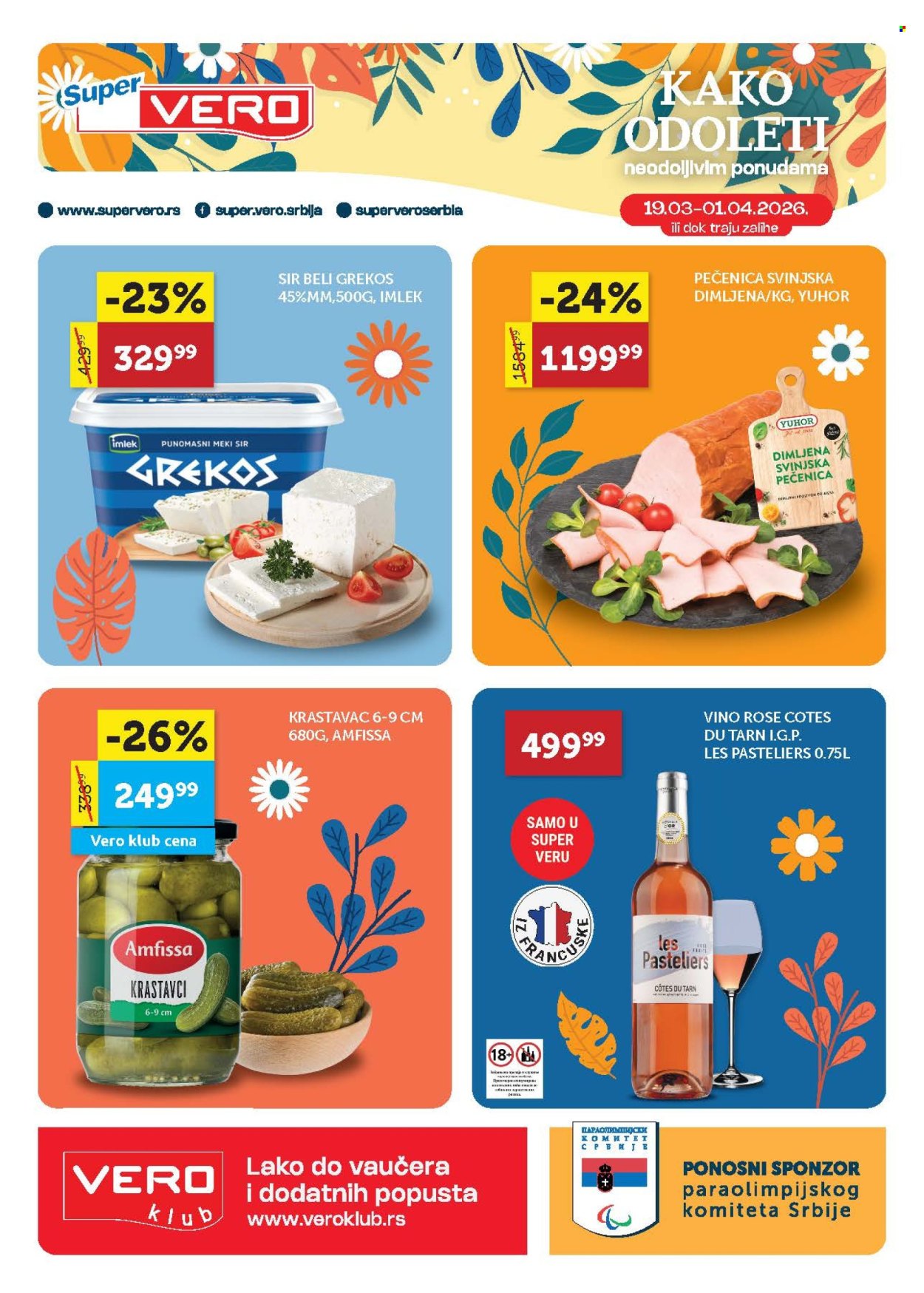 supervero - SuperVERO katalog - 19.03.-01.04.2026 - page: 1