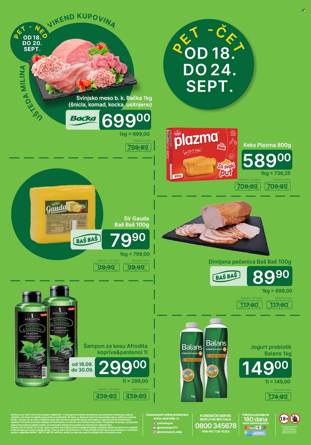 univerexport - Univerexport katalog - 18.09.-24.09.2026 - page: 1