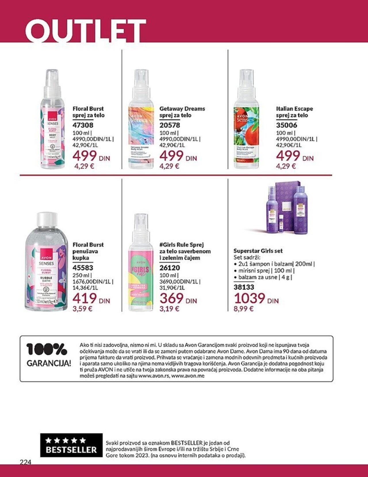 avon - AVON katalog - najnovije akcije 01.10.2024 - 31.10.2024 - page: 226 avon - AVON katalog - najnovije akcije 01.10.2024 - 31.10.2024 - page: 226
