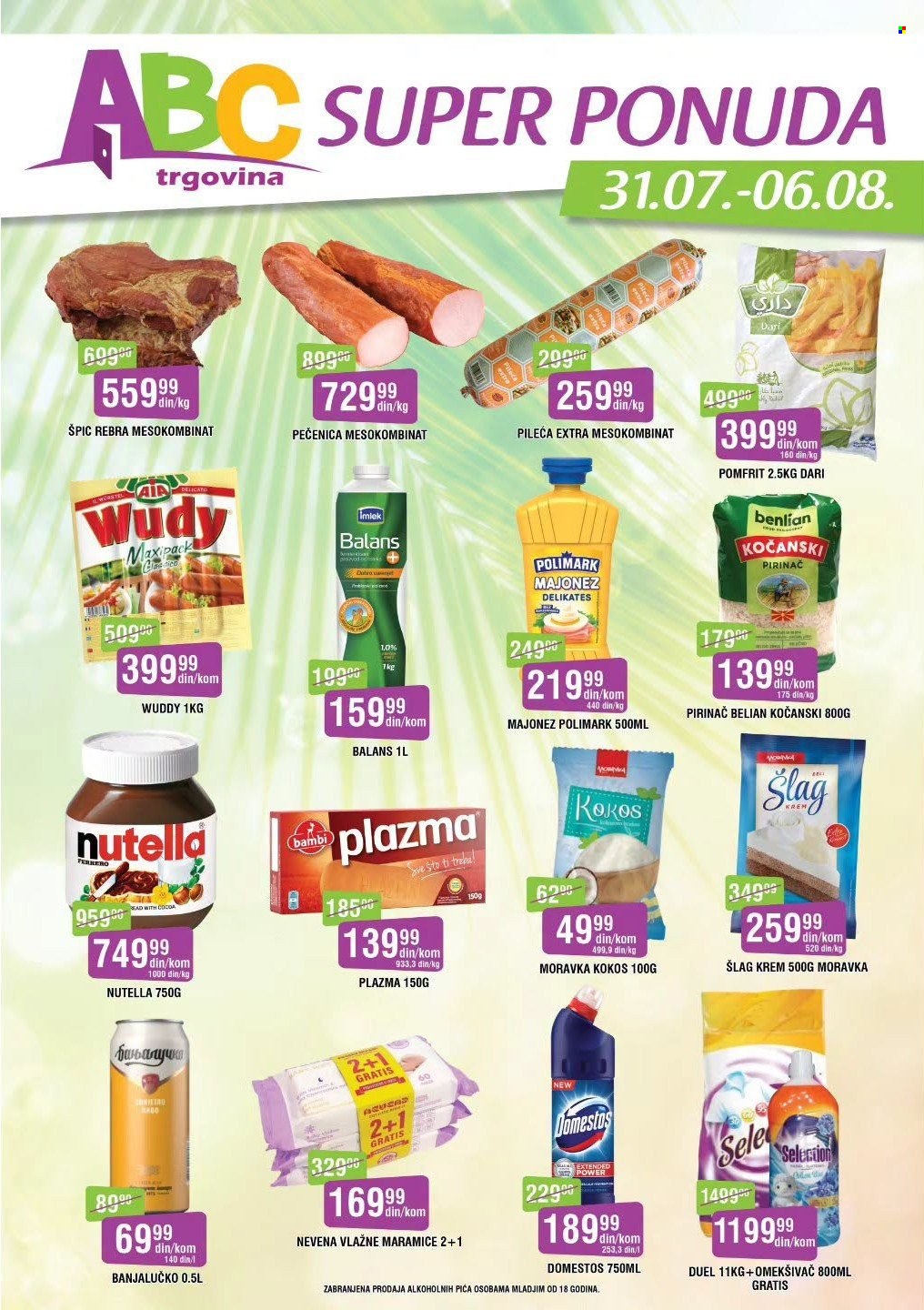 abc-trgovina - ABC Trgovina katalog - 31.07.-06.08.2026 - page: 1