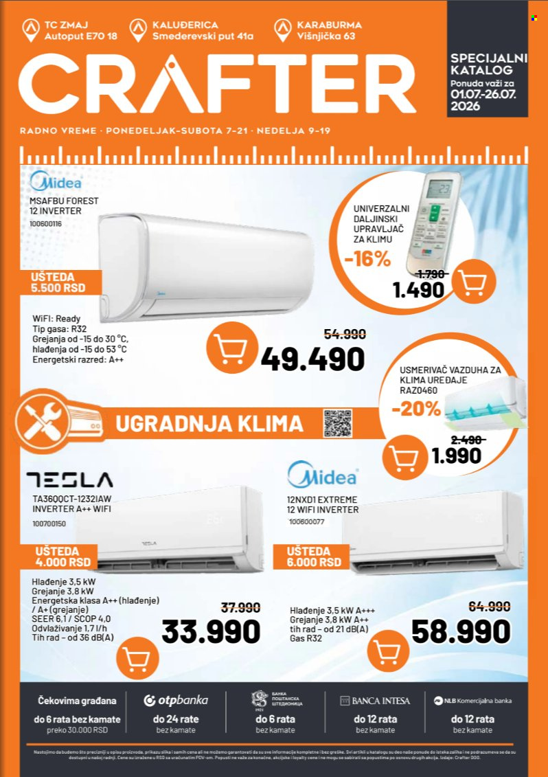 crafter - Crafter katalog - 01.07.-26.07.2026