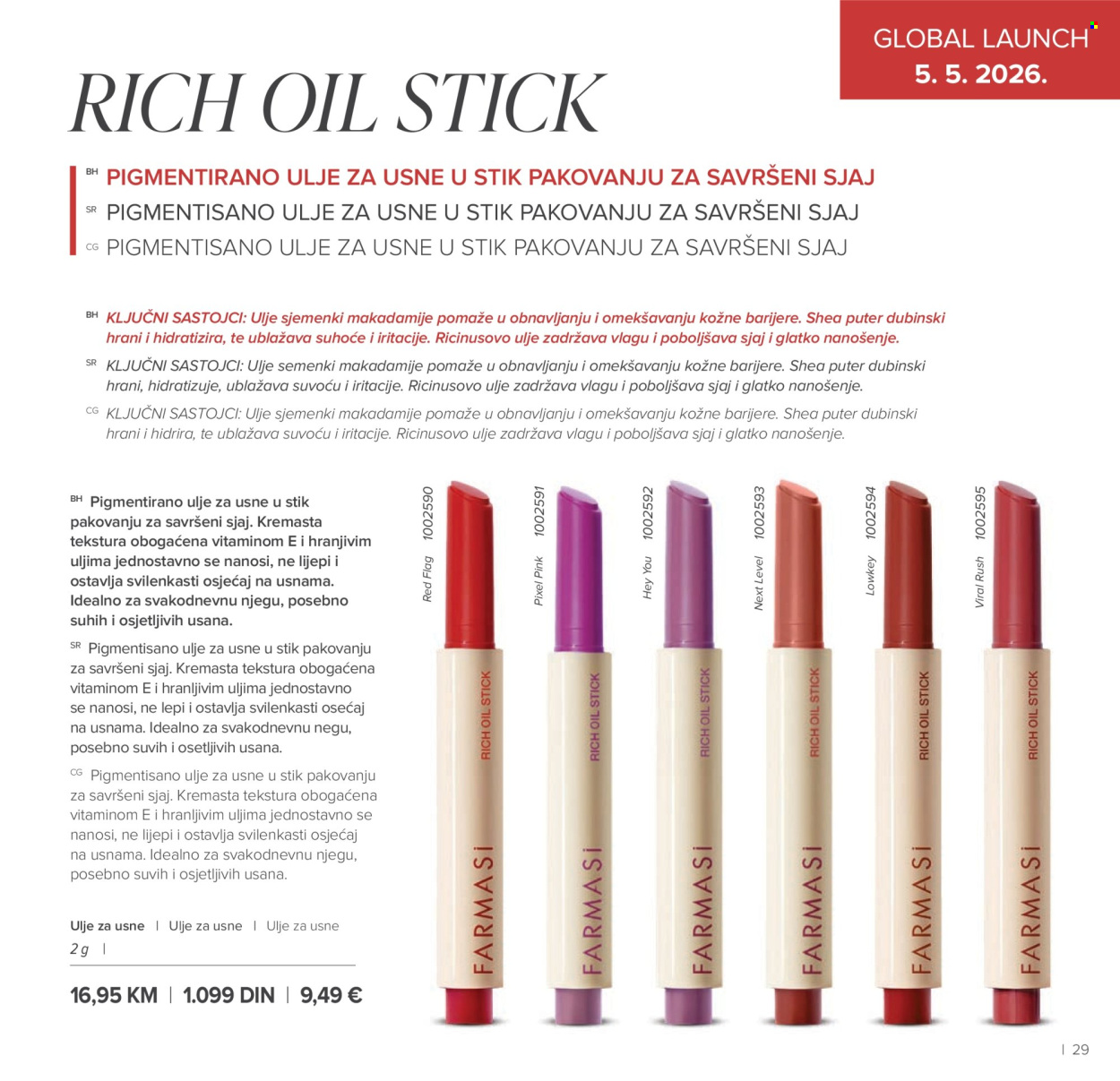 farmasi - Farmasi katalog - 01.05.-30.06.2026 - page: 29