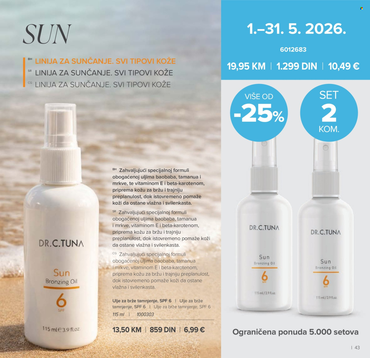farmasi - Farmasi katalog - 01.05.-30.06.2026 - page: 43