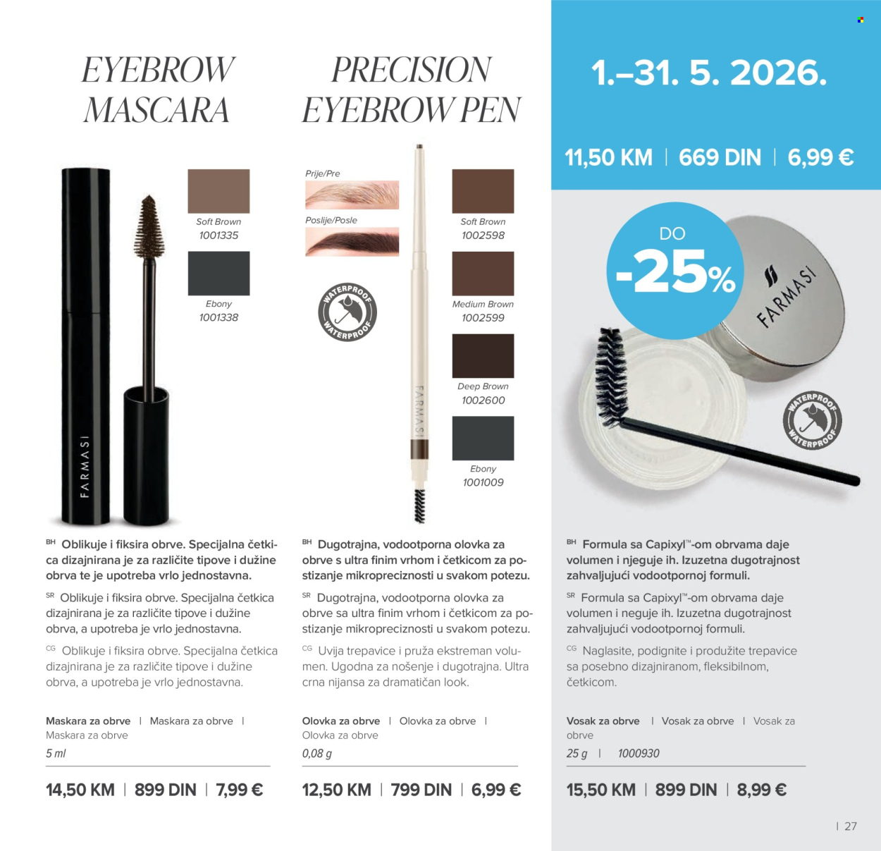 farmasi - Farmasi katalog - 01.05.-30.06.2026 - page: 27