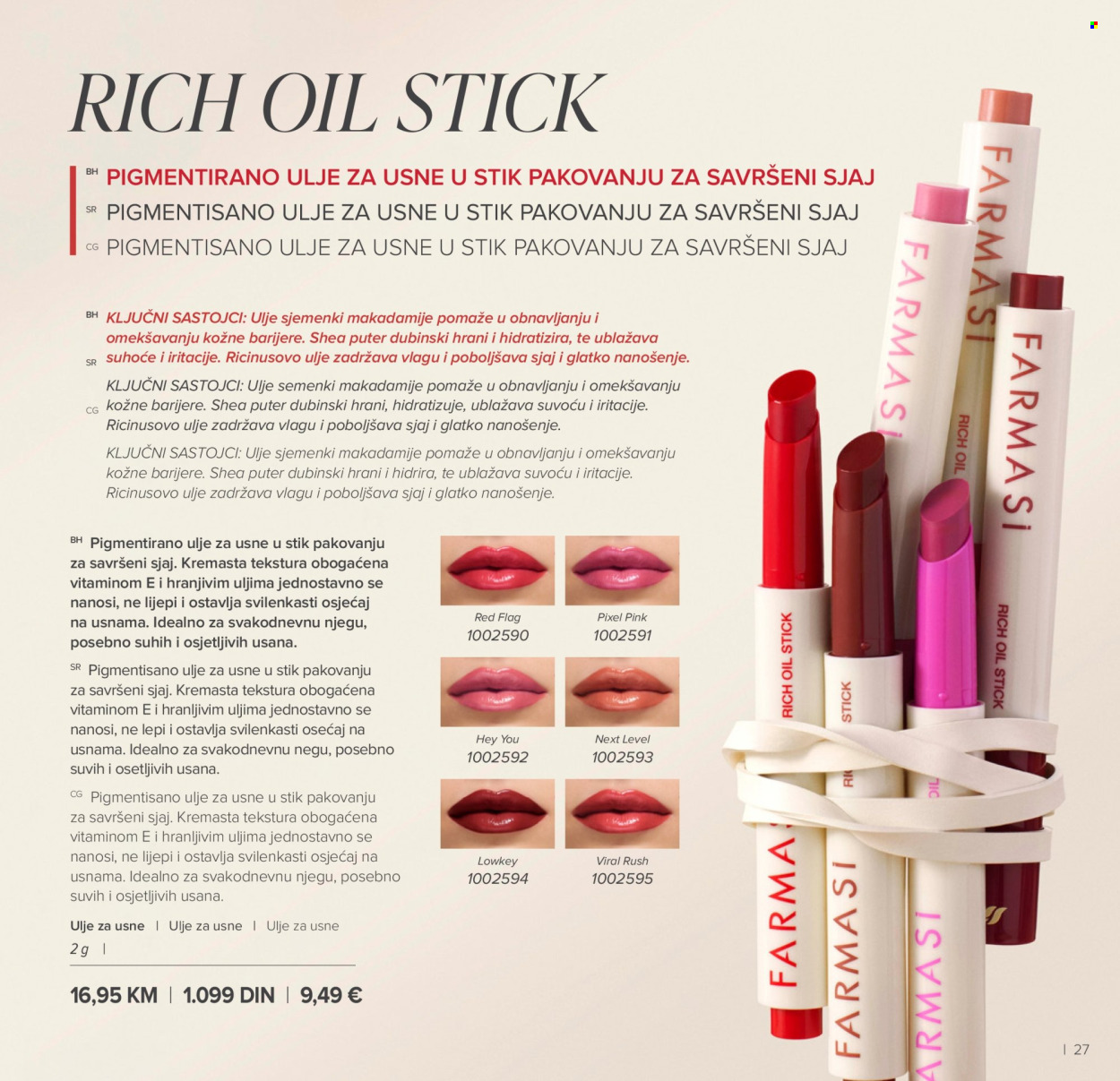 farmasi - Farmasi katalog - 01.07.-31.08.2026 - page: 27