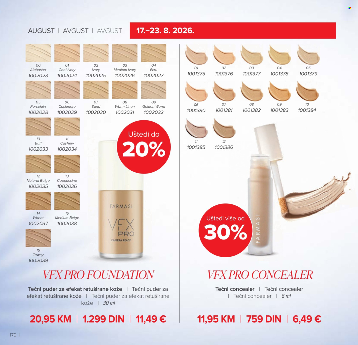 farmasi - Farmasi katalog - 01.07.-31.08.2026 - page: 170