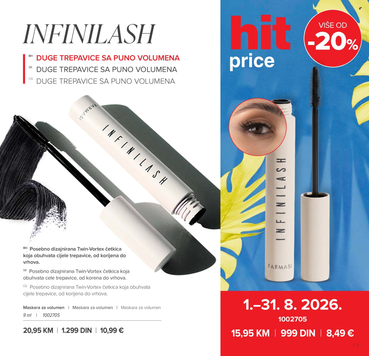 farmasi - Farmasi katalog - 01.07.-31.08.2026 - page: 7