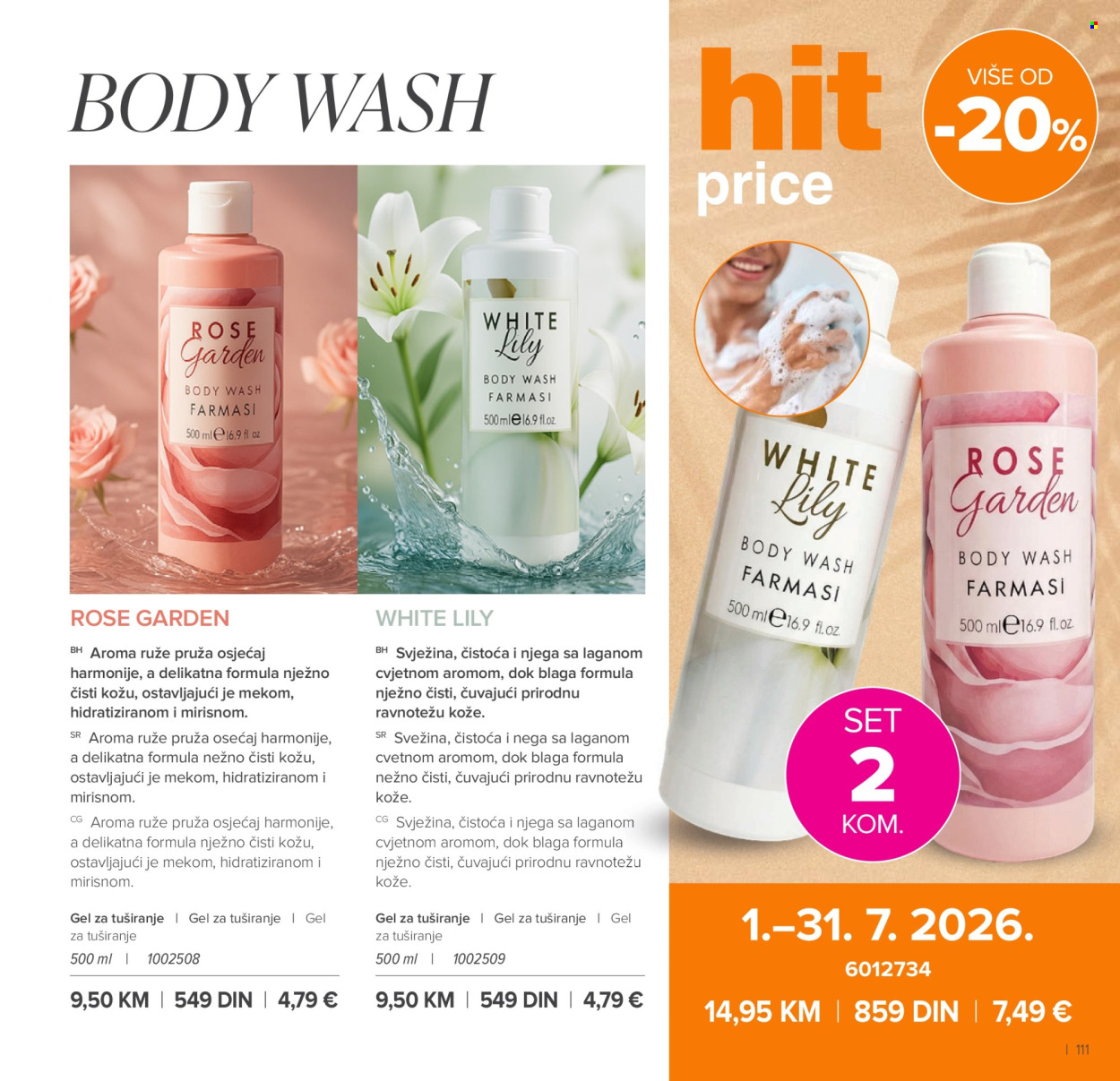 farmasi - Farmasi katalog - 01.07.-31.08.2026 - page: 111