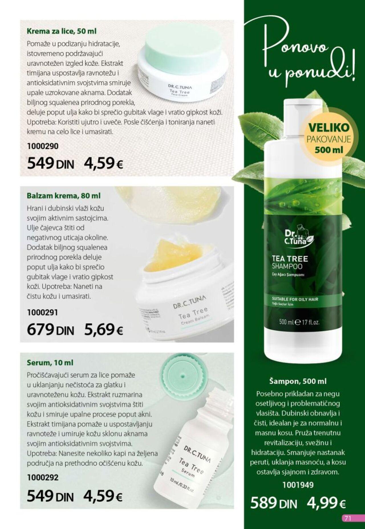 farmasi - Farmasi katalog - najnovije akcije 01.09.2024 - 30.09.2024 - page: 71 farmasi - Farmasi katalog - najnovije akcije 01.09.2024 - 30.09.2024 - page: 71