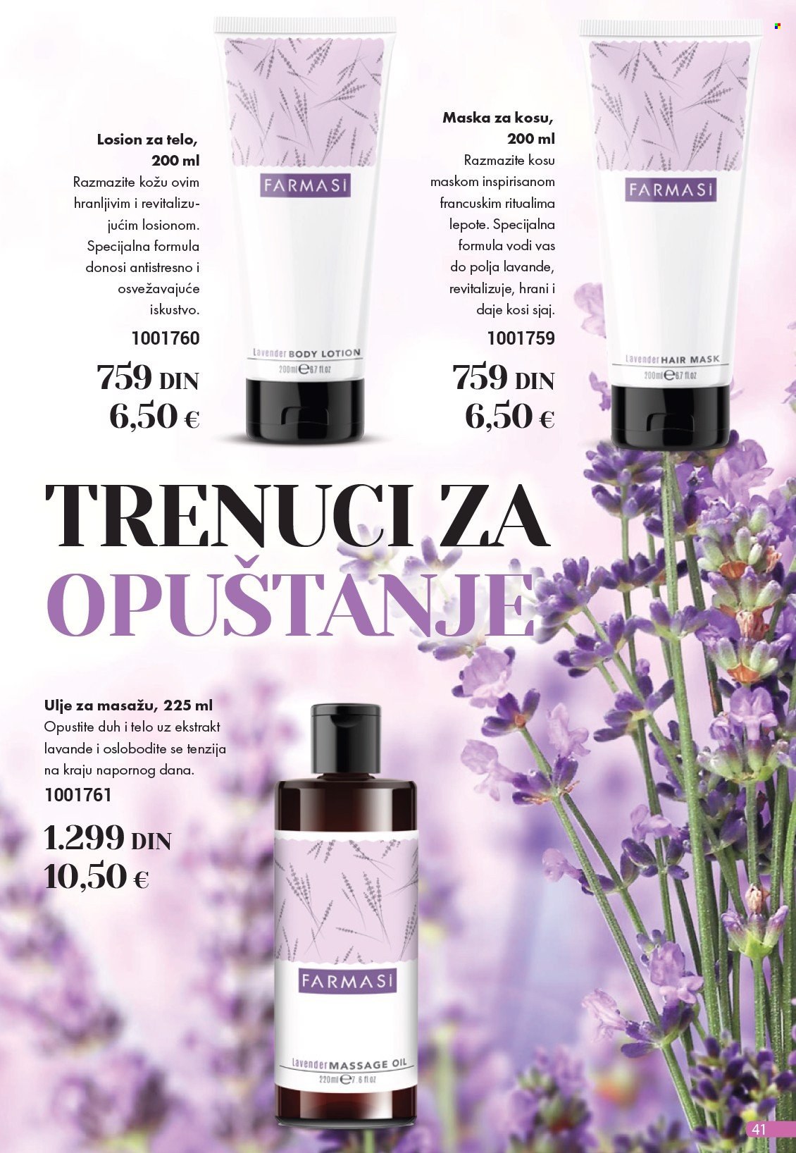 farmasi - Farmasi katalog - 01.03.-31.03.2025 - page: 41 farmasi - Farmasi katalog - 01.03.-31.03.2025 - page: 41