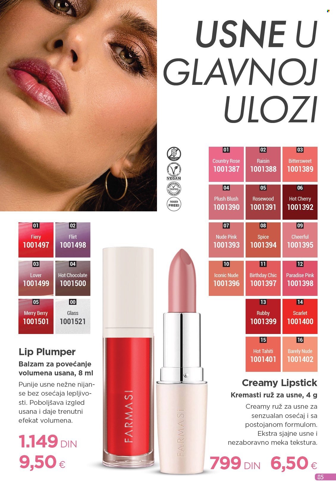 farmasi - Farmasi katalog - 01.10.-31.10.2025 - page: 85