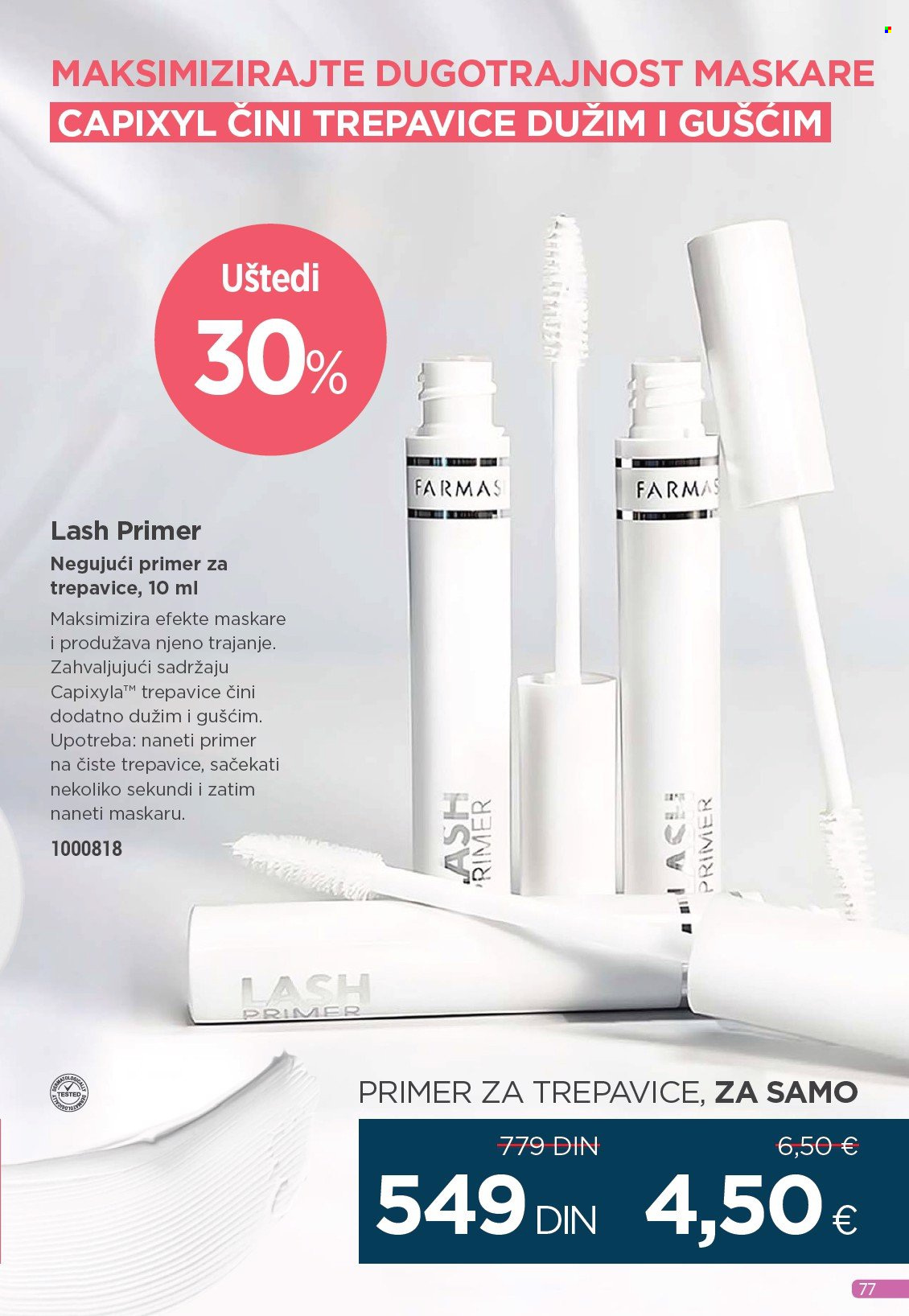 farmasi - Farmasi katalog - 01.10.-31.10.2025 - page: 77