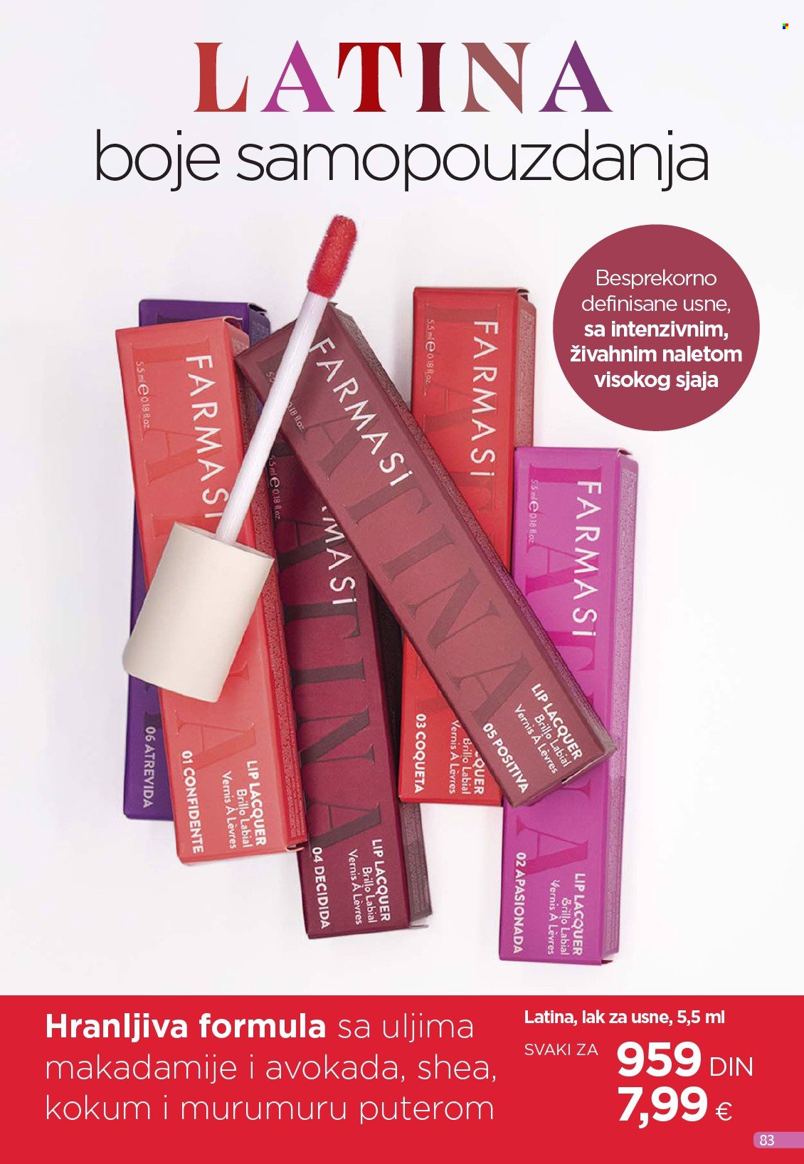 farmasi - Farmasi katalog - 01.10.-31.10.2025 - page: 83