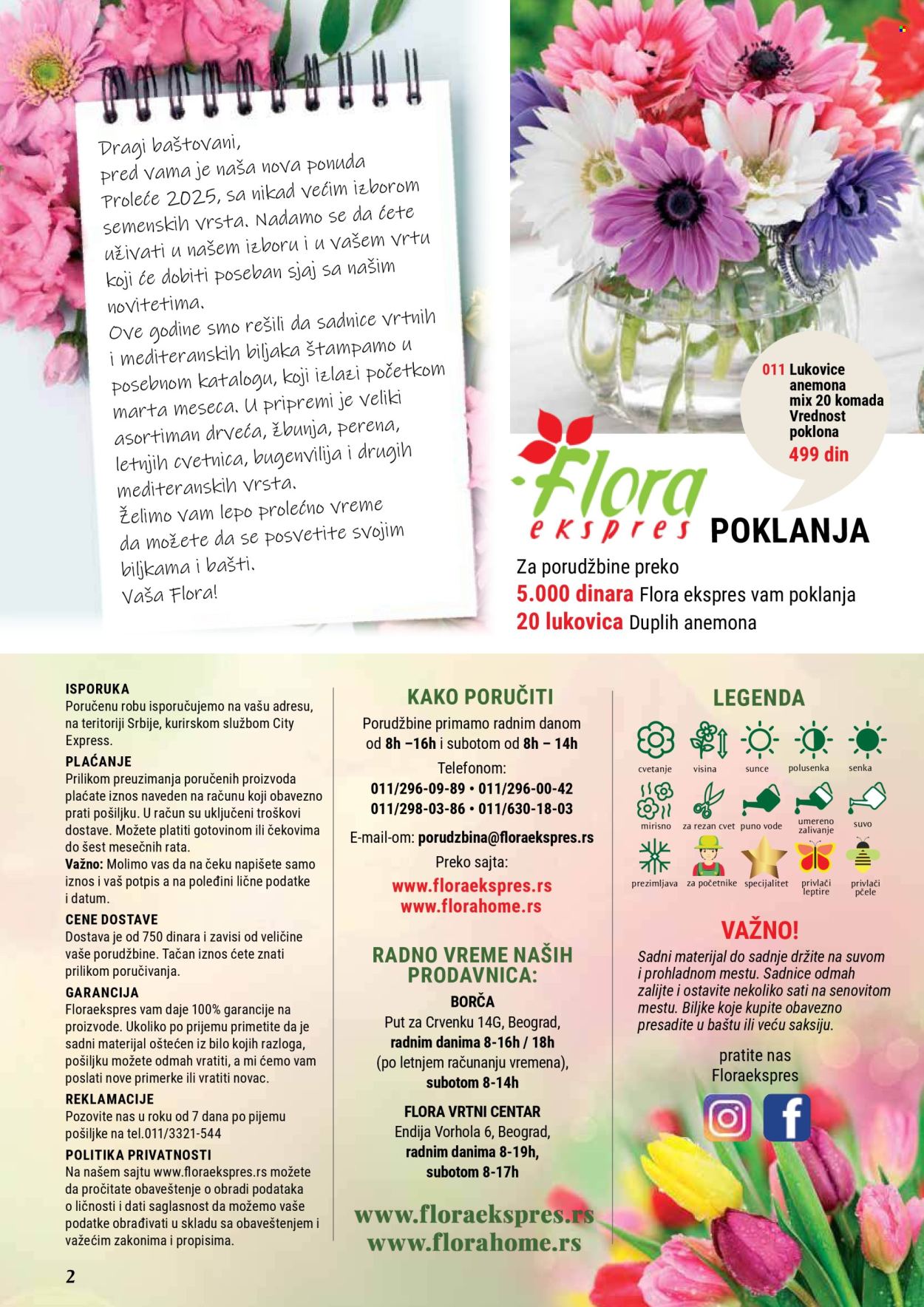 flora-ekspres - Flora Ekspres katalog februar 2025 - page: 2 flora-ekspres - Flora Ekspres katalog februar 2025 - page: 2
