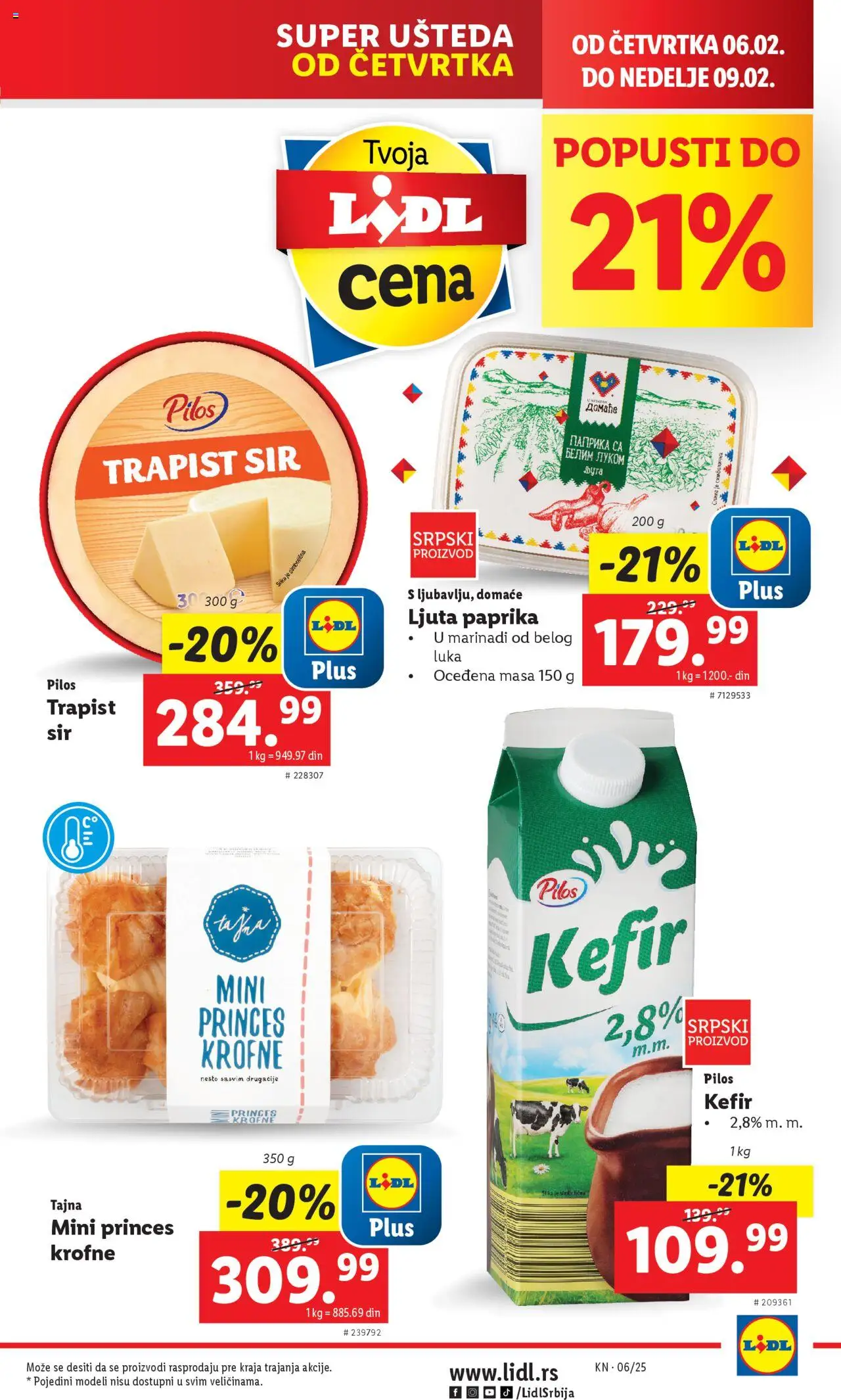 lidl - Lidl katalog - najnovije akcije 06.02.2025 - 12.02.2025 - page: 13 lidl - Lidl katalog - najnovije akcije 06.02.2025 - 12.02.2025 - page: 13