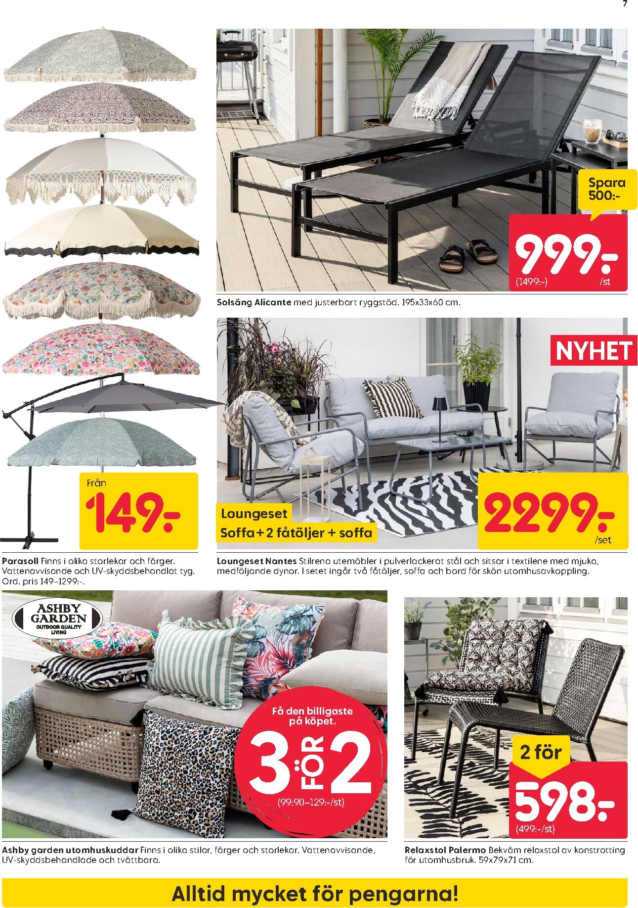 rusta - Aktuellt Rusta reklamblad från måndag, 01/06/2026 till söndag, 07/06/2026 - page: 7