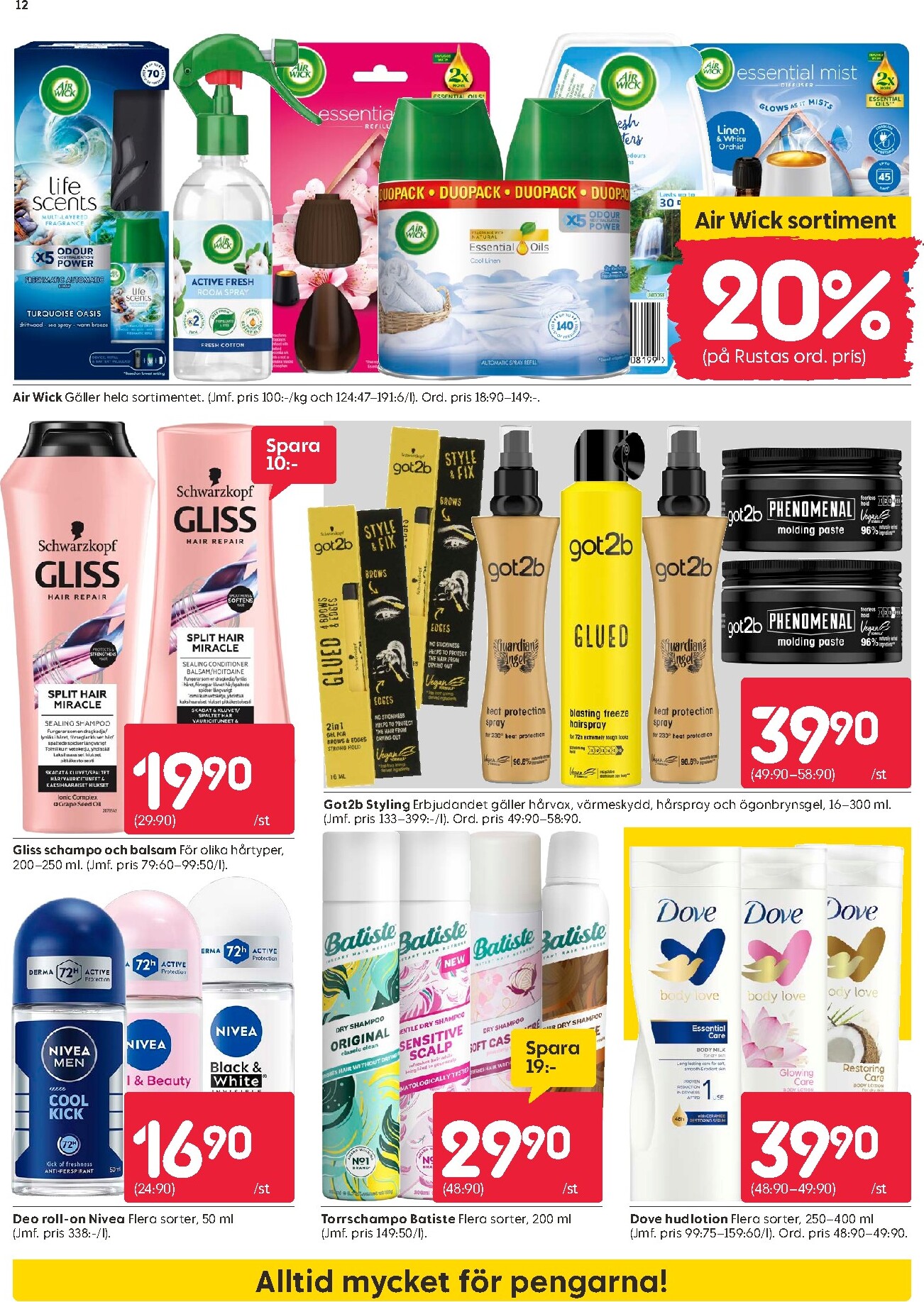rusta - Aktuellt Rusta reklamblad från måndag, 01/06/2026 till söndag, 07/06/2026 - page: 12