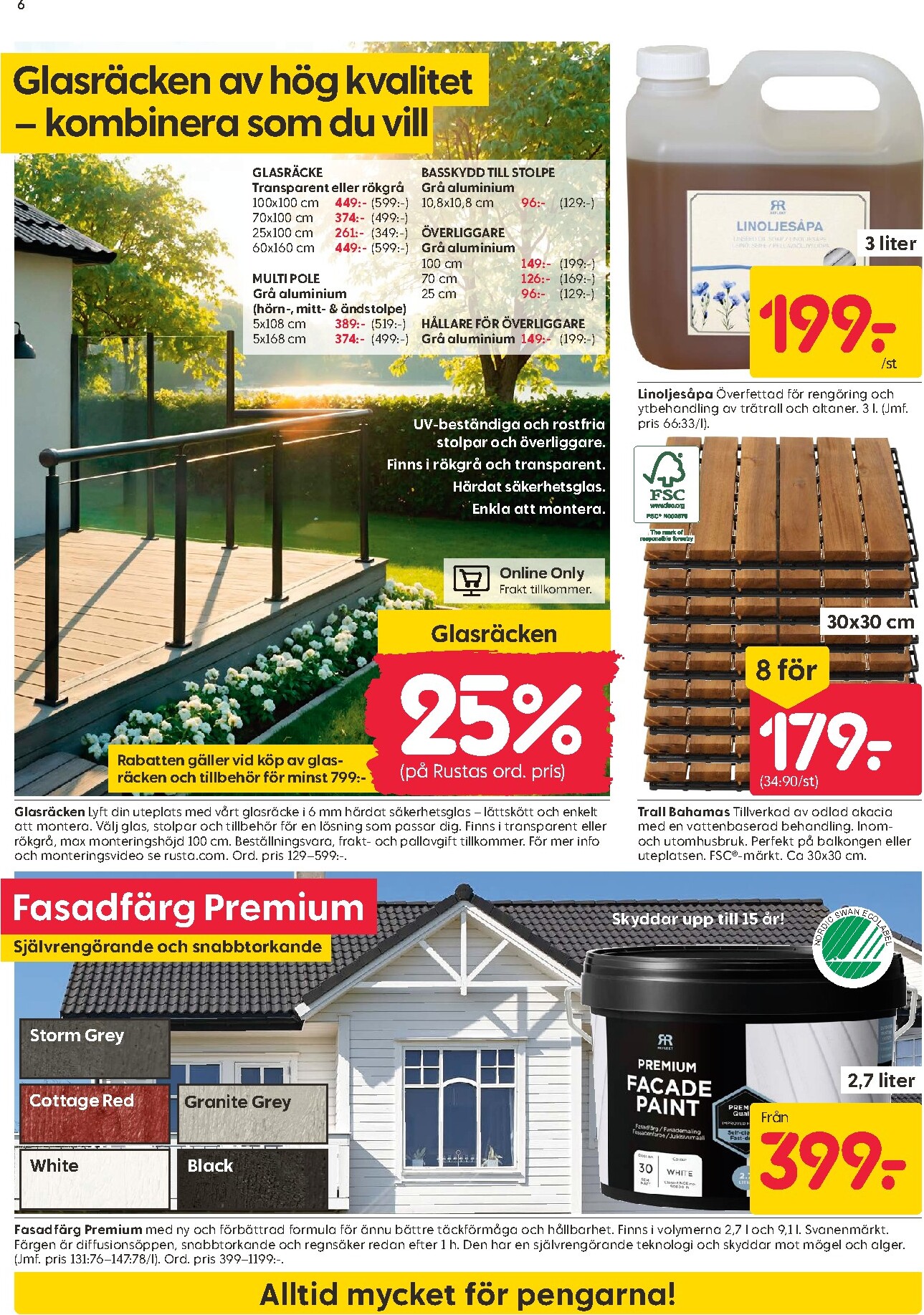 rusta - Aktuellt Rusta reklamblad från måndag, 08/06/2026 till söndag, 14/06/2026 - page: 6