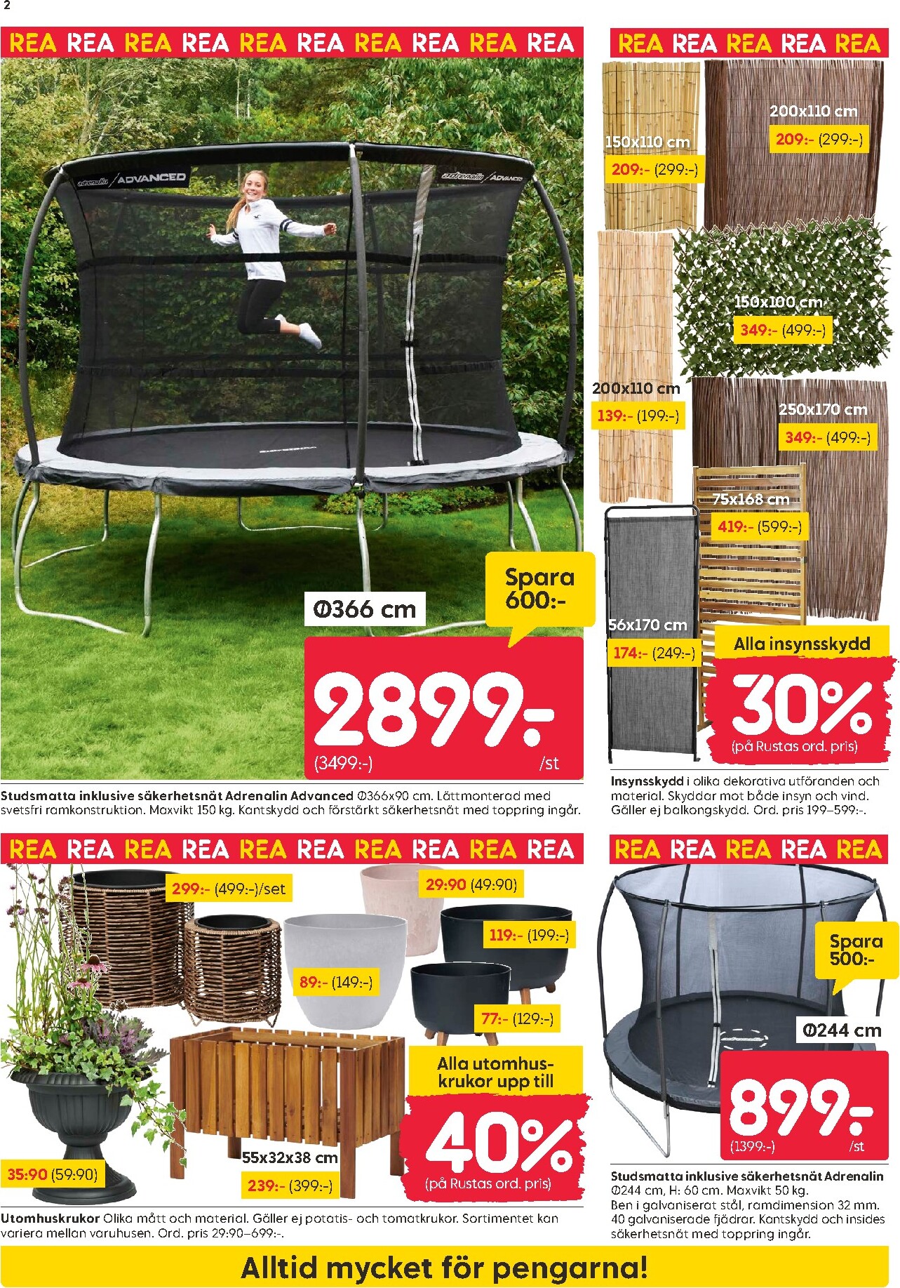 rusta - Aktuellt Rusta reklamblad från måndag, 08/06/2026 till söndag, 14/06/2026 - page: 2