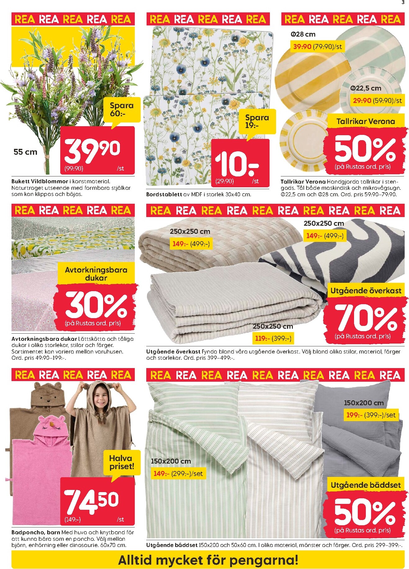 rusta - Aktuellt Rusta reklamblad från måndag, 08/06/2026 till söndag, 14/06/2026 - page: 3