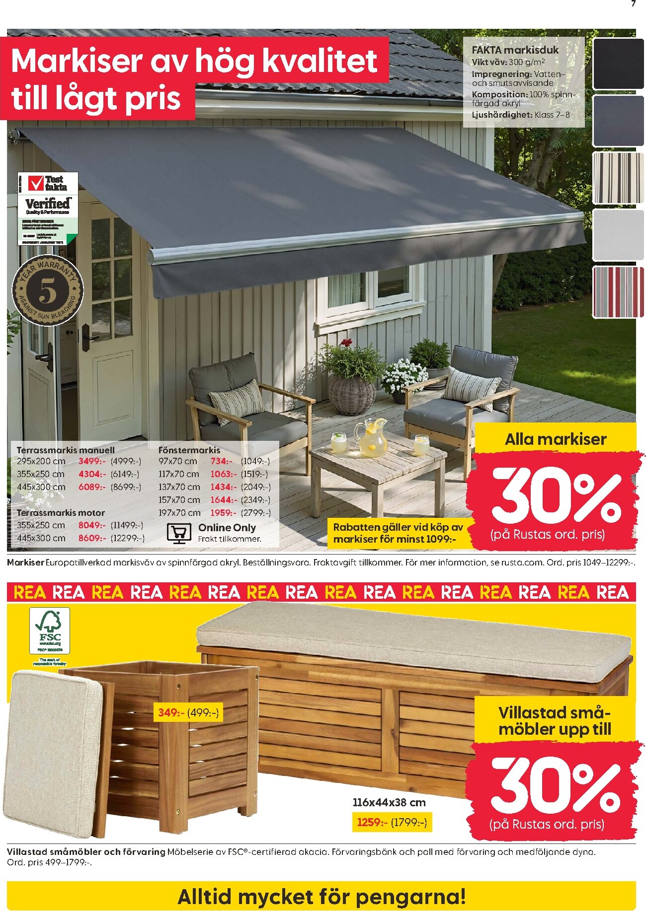 rusta - Aktuellt Rusta reklamblad från måndag, 08/06/2026 till söndag, 14/06/2026 - page: 7