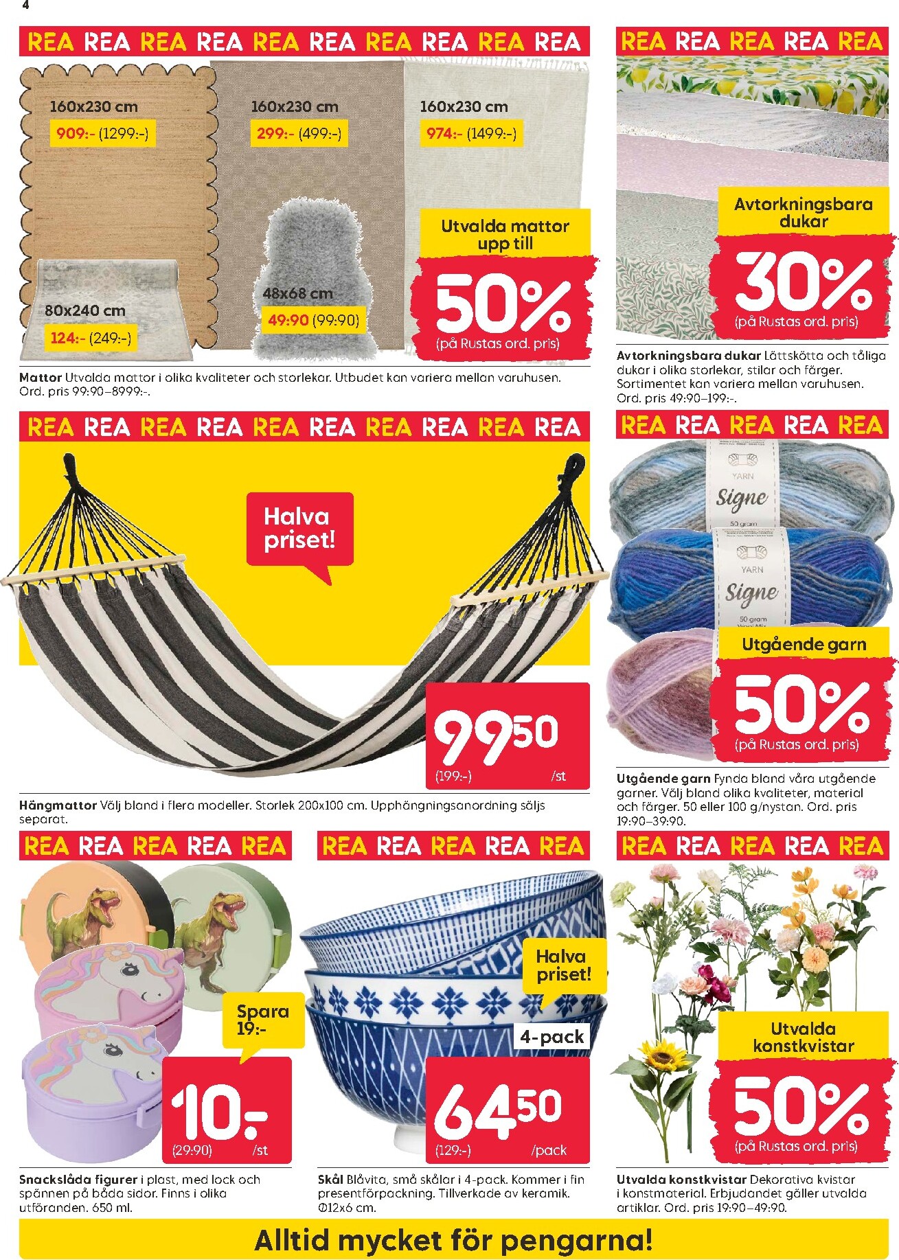 rusta - Aktuellt Rusta reklamblad från måndag, 15/06/2026 till söndag, 21/06/2026 - page: 4