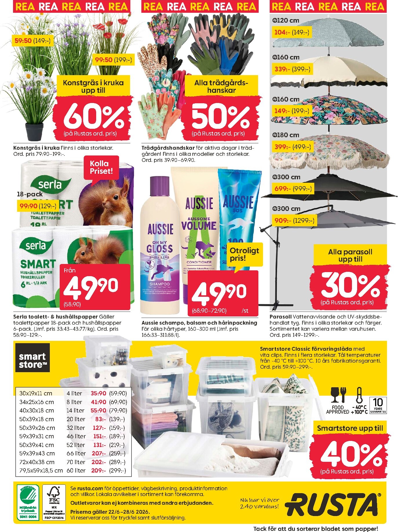 rusta - Aktuellt Rusta reklamblad från måndag, 22/06/2026 till söndag, 28/06/2026 - page: 16